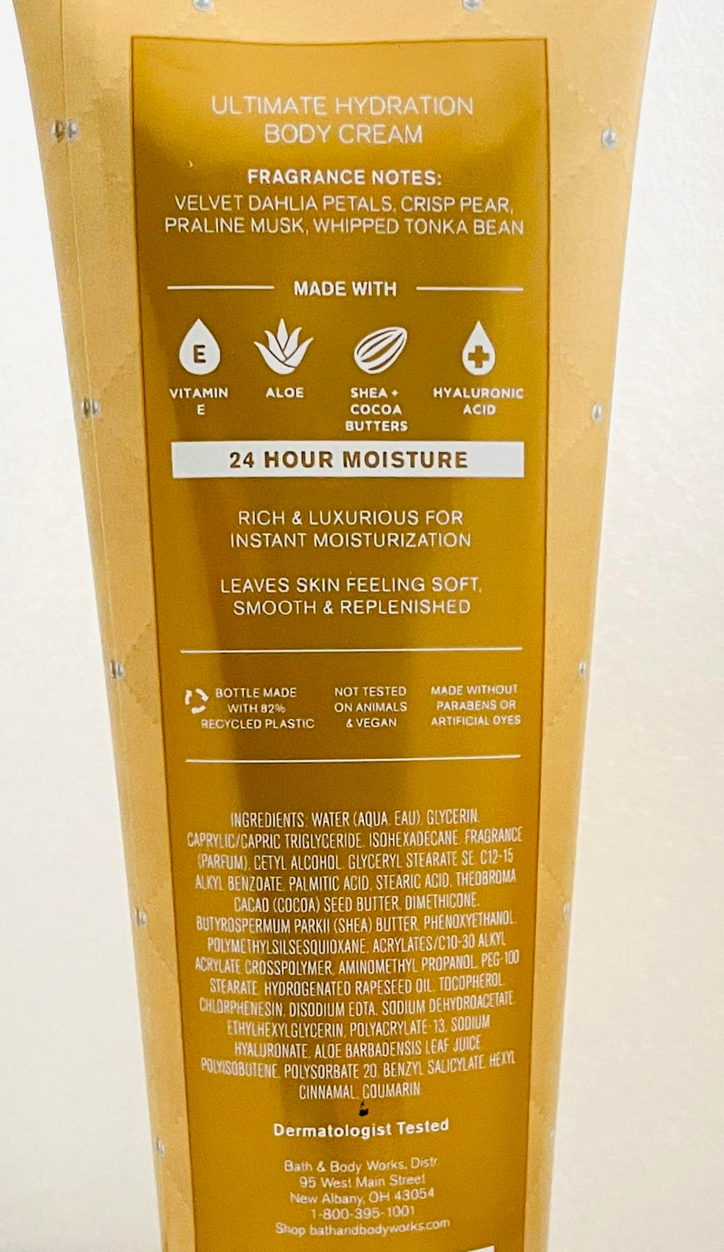 Bath & Body Works Dahlia 2-Pack Ultra Shea Body Cream 8 oz – Hydrating Floral Moisturizer