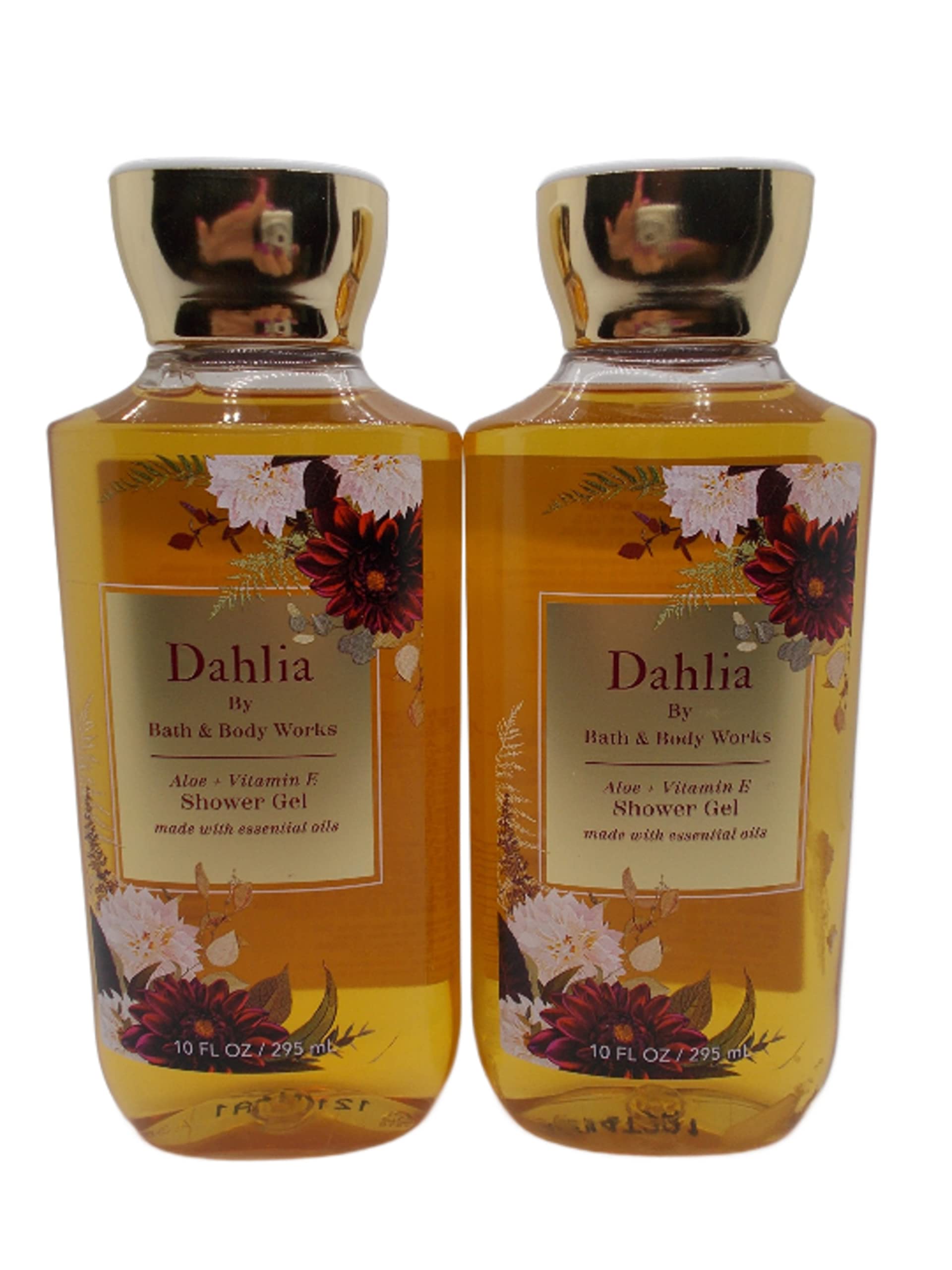 Bath & Body Works Dahlia Shower Gel Gift Sets — 2x10 oz (20 oz Total)