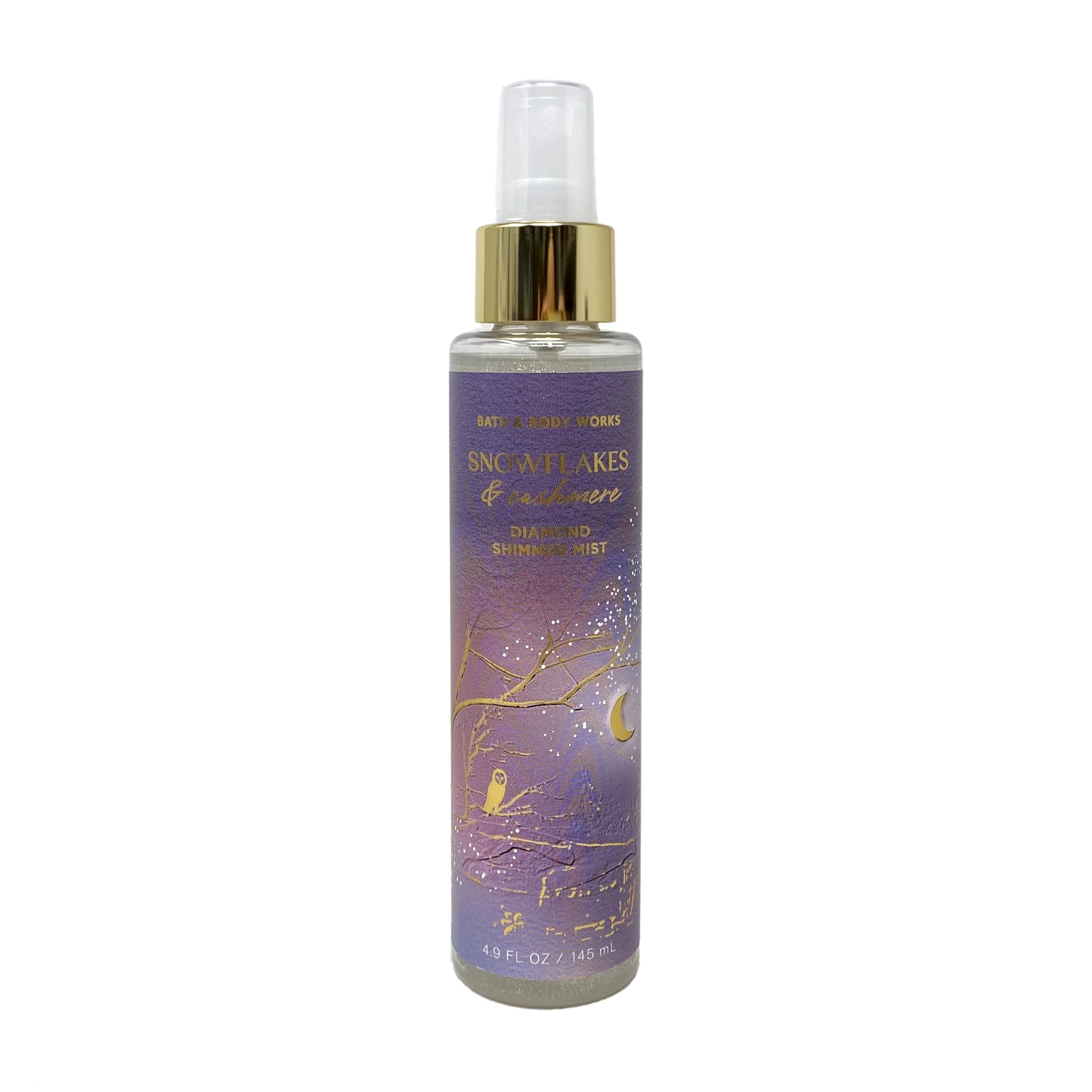 Bath & Body Works Diamond Shimmer Mist Snowflakes & Cashmere — 4.9 oz