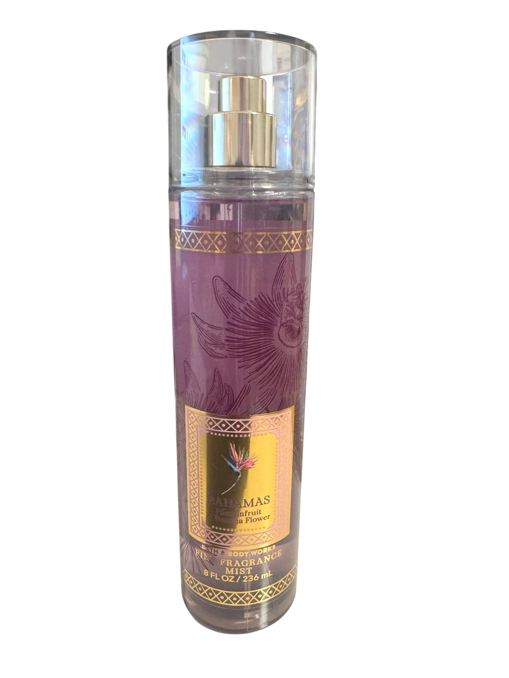 Bath & Body Works Fine Fragrance Body Spray Mist Bahamas Passionfruit & Banana Flower – 8 fl oz