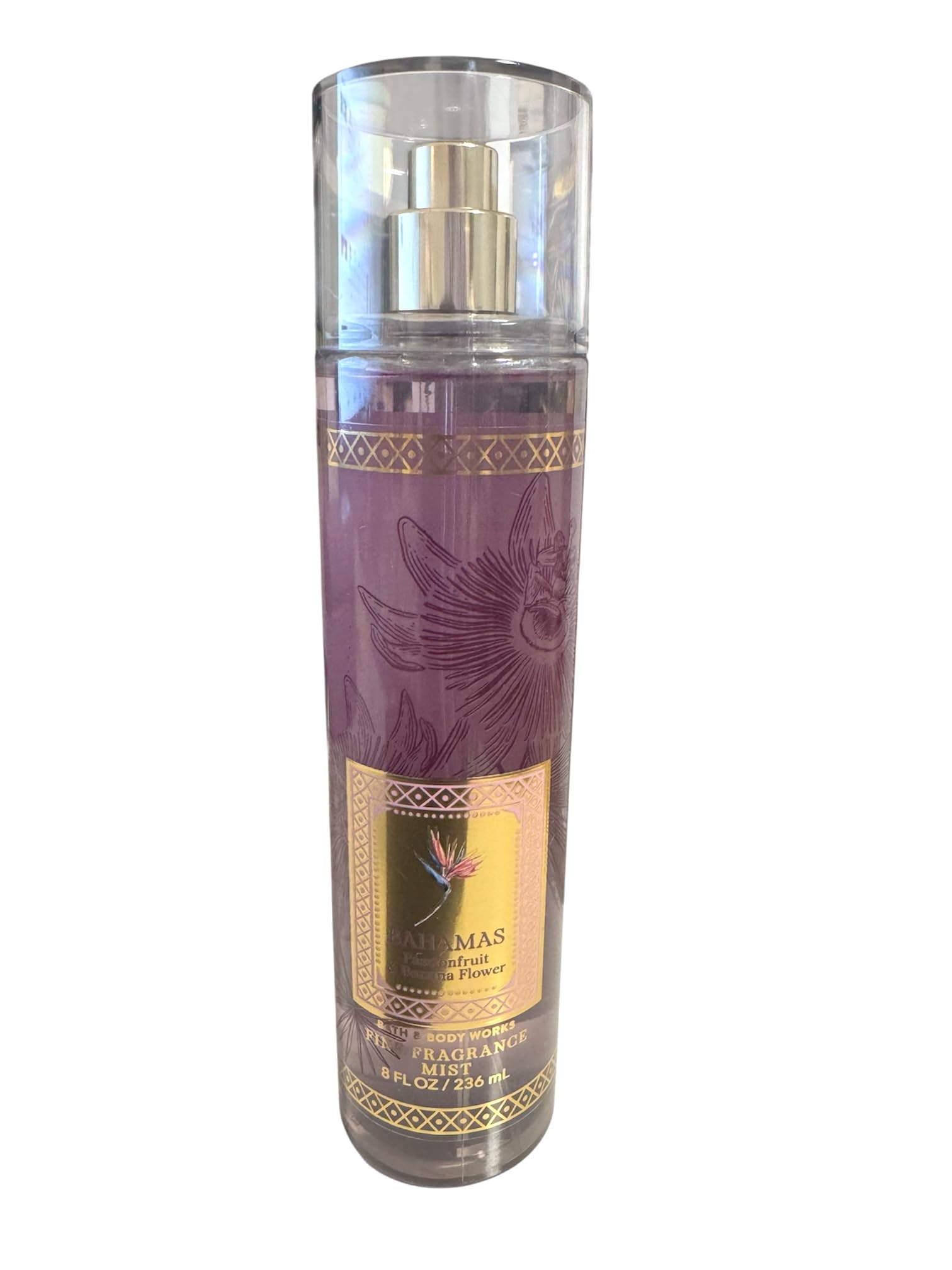 Bath & Body Works Fine Fragrance Body Spray Mist Bahamas Passionfruit & Banana Flower – 8 fl oz