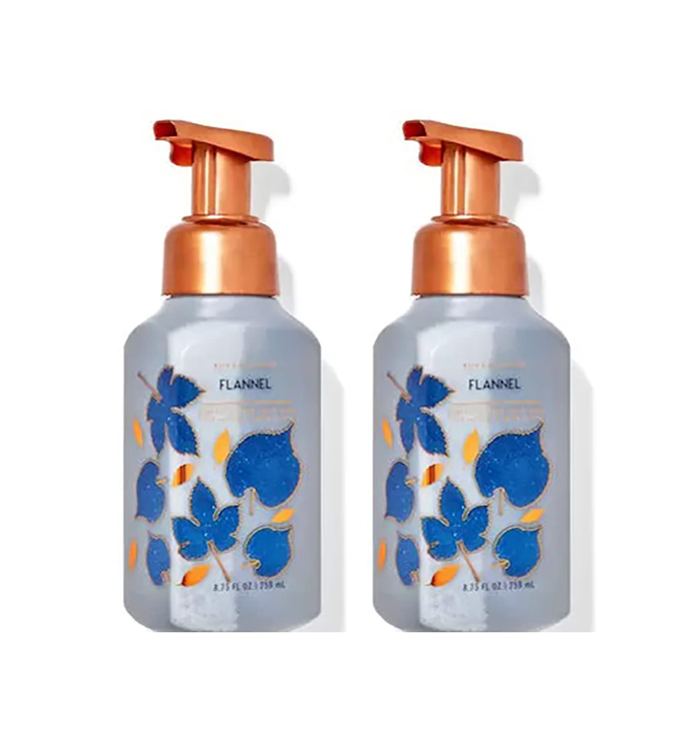 Bath & Body Works Flannel Gentle Foaming Hand Soap 2-Pack – 8.75 oz Each (17.5 oz total)