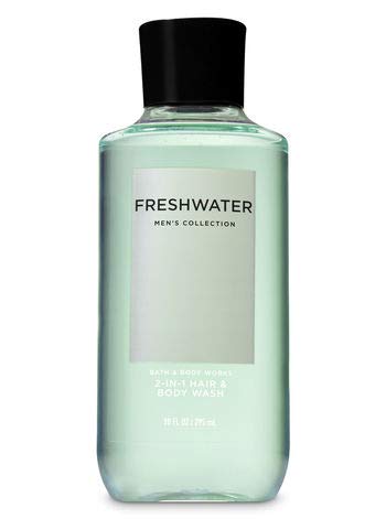Bath & Body Works Freshwater: 2-in-1 Hair & Body Wash, Deodorizing Spray & Ultra Shea Cream for Him