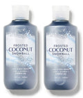 Bath and Body Works 2-Pack Frosted Coconut Snowball Shower Gel, 10 oz
