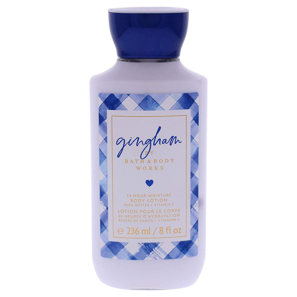 Bath & Body Works Gingham Body Lotion Unisex 8 oz – Hydrating Daily Moisture