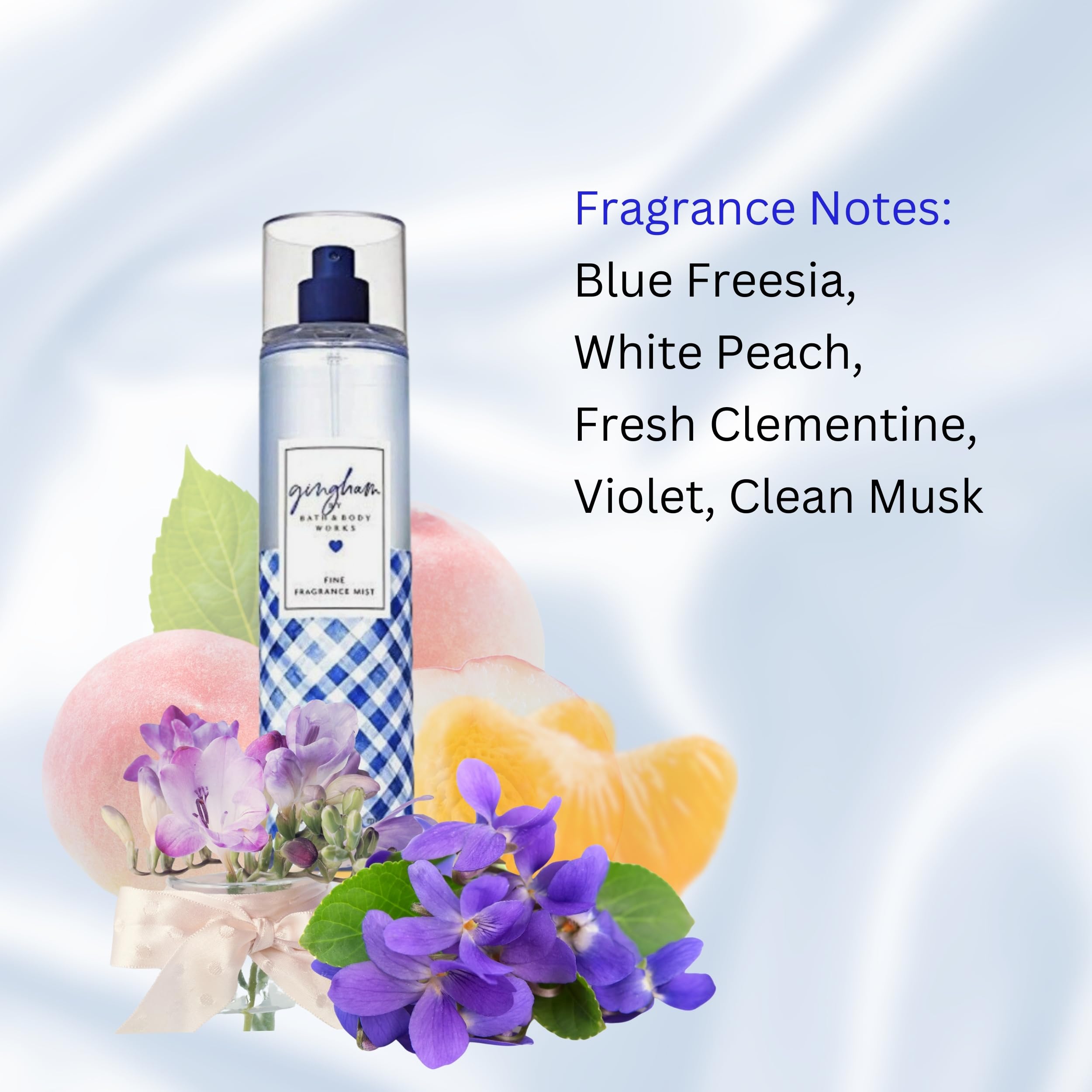 Bath & Body Works Gingham Fine Fragrance Body Spray Mist – 8 oz