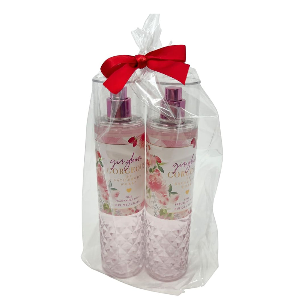 Bath & Body Works Gingham Gorgeous Mist – 8 Fl Oz x 2-Pack (2023 Limited Edition Gift Set)