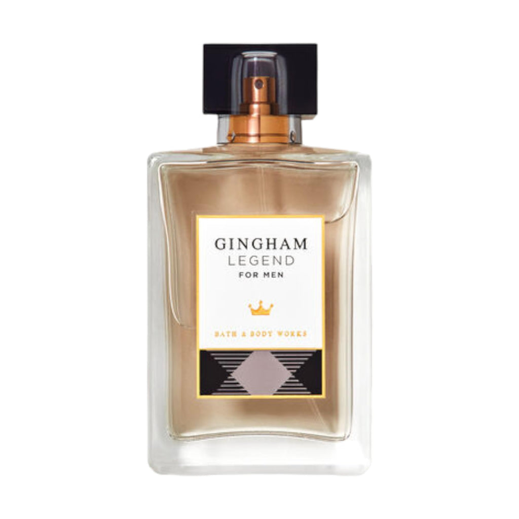 Bath & Body Works Gingham Legend Men’s Cologne – 3.4 oz Long-Lasting Fragrance