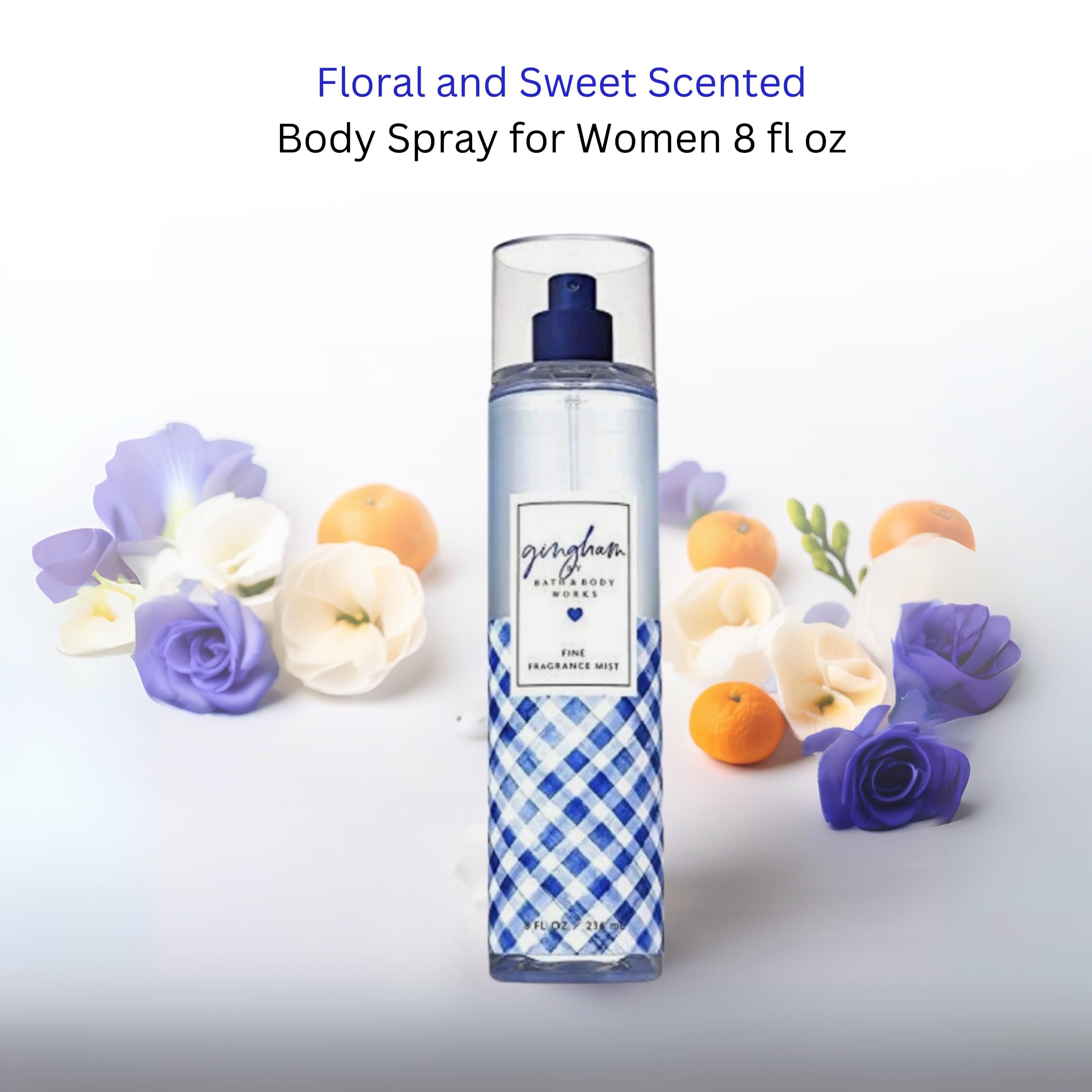 Bath & Body Works Gingham Fine Fragrance Body Spray Mist – 8 oz