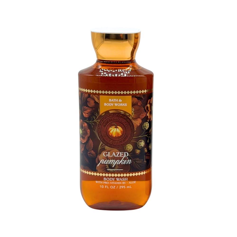 Bath & Body Works Glazed Pumpkin 2-Piece Gift Set – Body Wash & Fine Fragrance Mist | 2025 Fall Scents Collection
