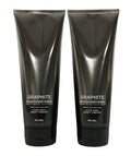 Bath & Body Works Graphite Men's 24 Hour Moisture Lotion — 2 x 8 oz