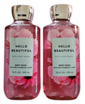 Bath & Body Works Hello Beautiful Shower Gel – 2-Pack, 10 oz Each