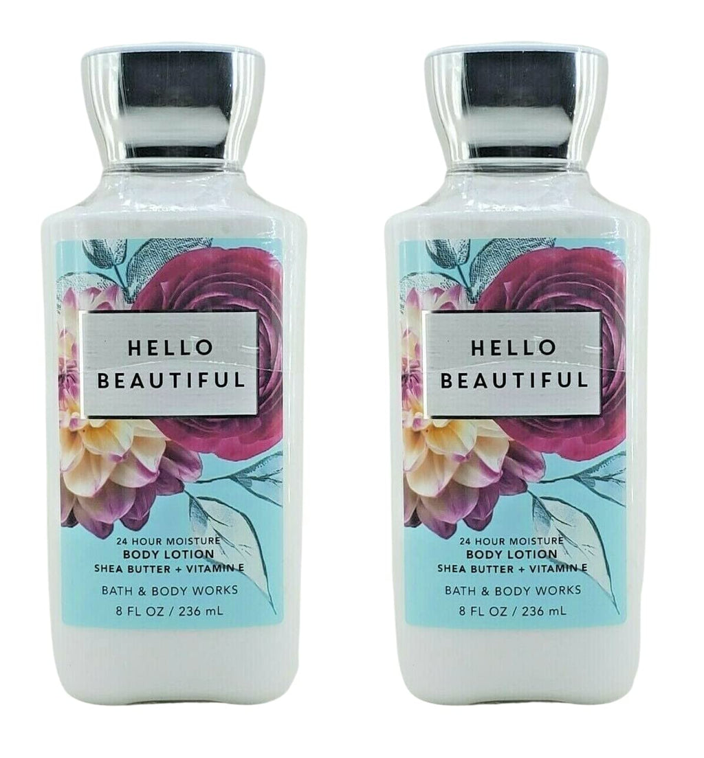 Bath & Body Works Hello Beautiful Two-Pack Body Lotion 8 oz – Gift Set