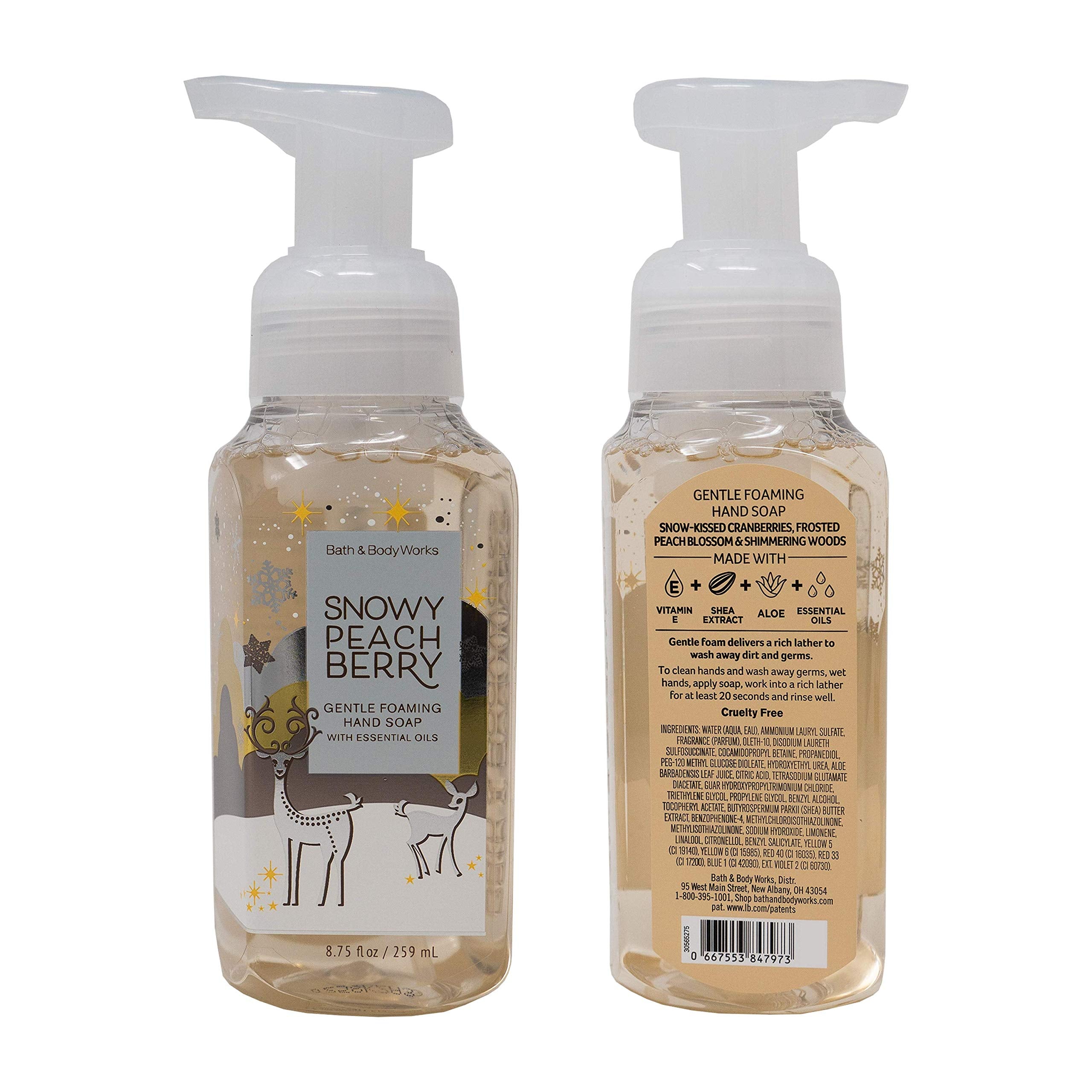 Bath & Body Works Holiday Traditions Gentle Foaming Hand Soap – Set of 5