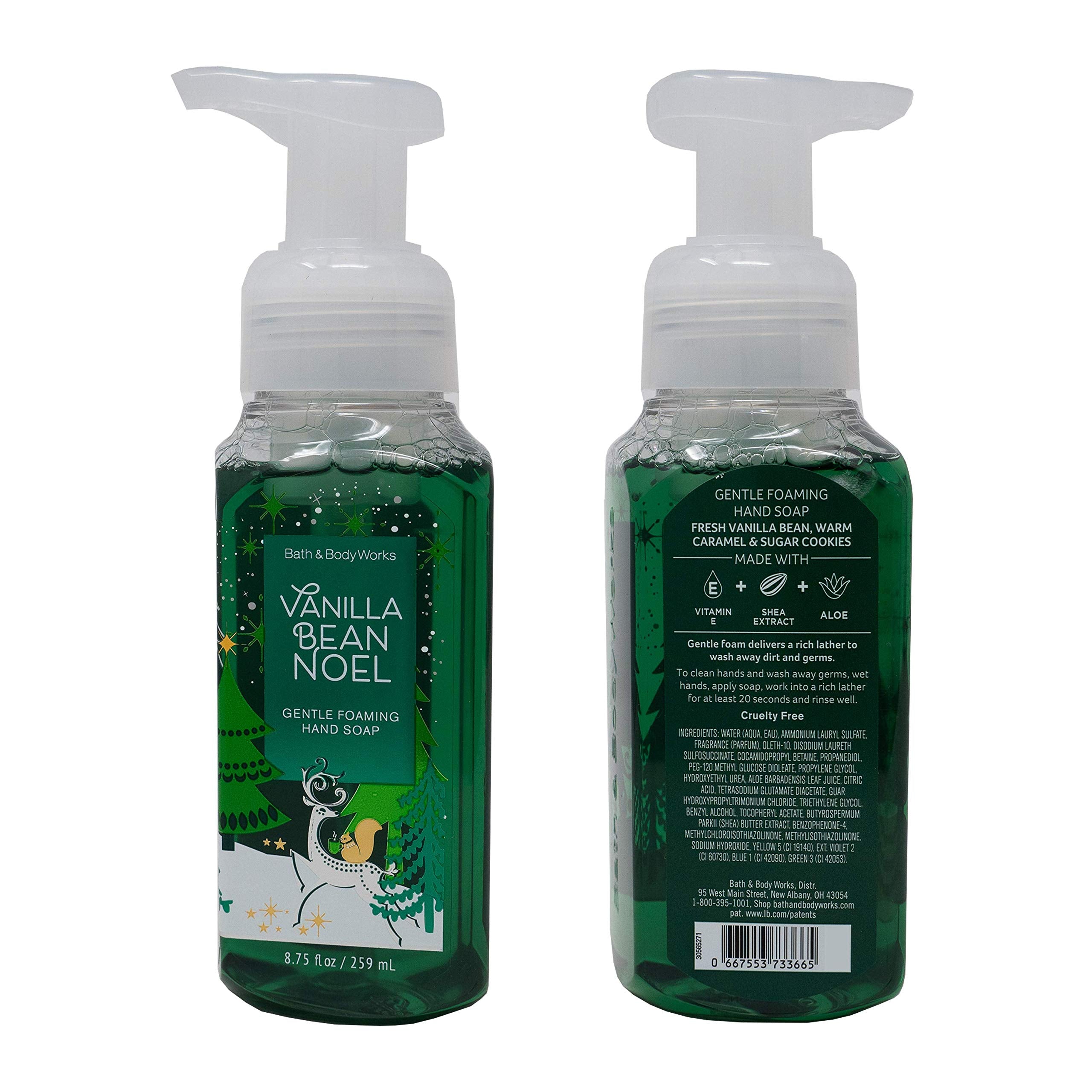 Bath & Body Works Holiday Traditions Gentle Foaming Hand Soap – Set of 5
