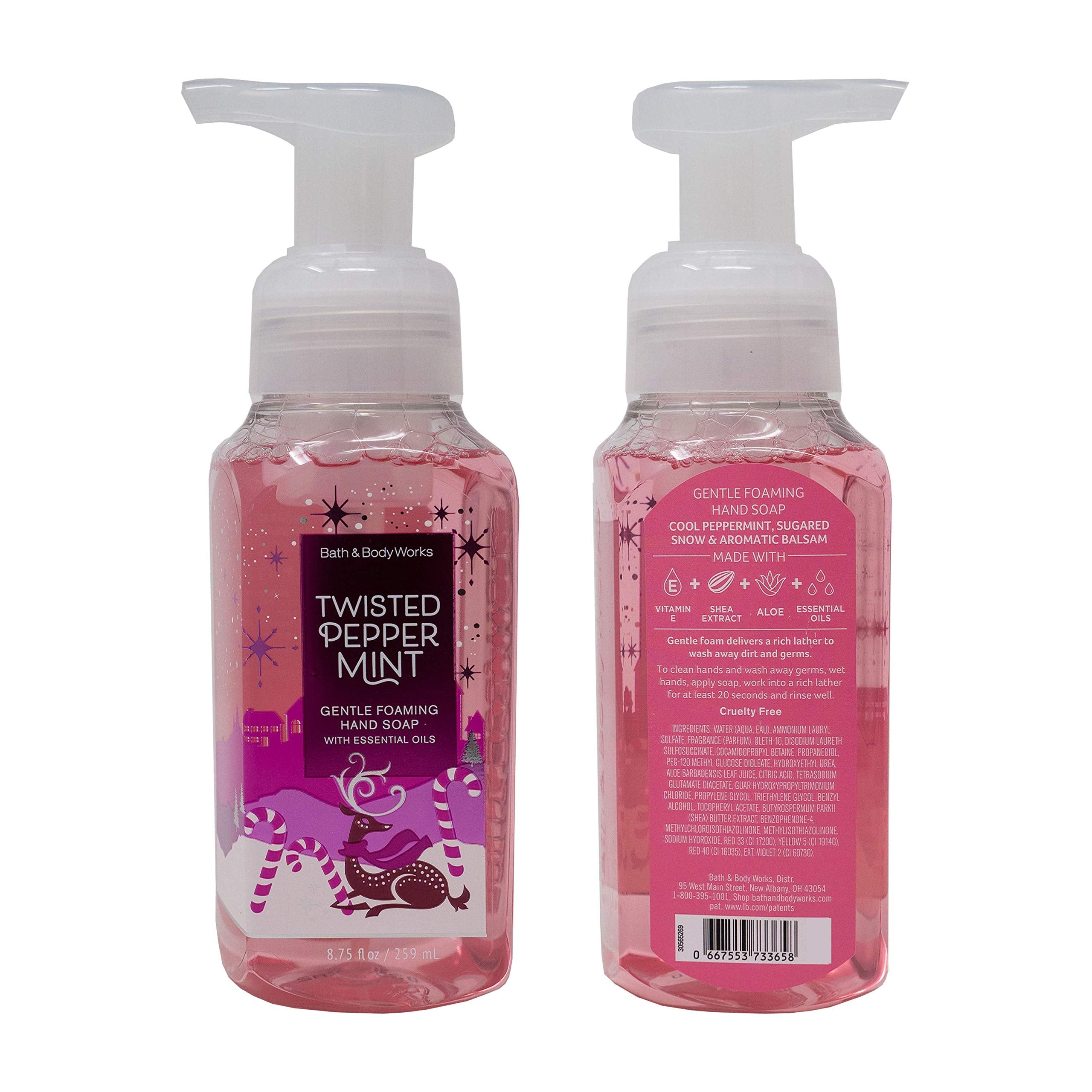 Bath & Body Works Holiday Traditions Gentle Foaming Hand Soap – Set of 5