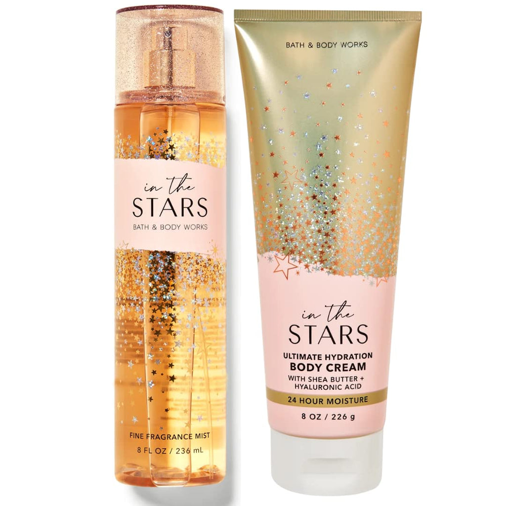 Bath & Body Works In the Stars 2 pc Bundle: Fragrance Mist + Body Cream
