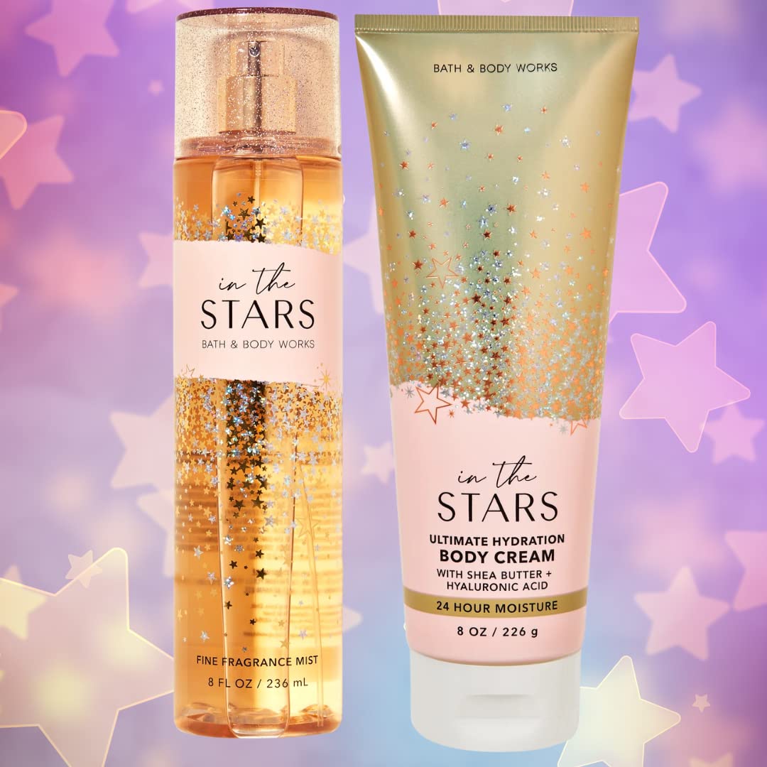 Bath & Body Works In the Stars 2 pc Bundle: Fragrance Mist + Body Cream