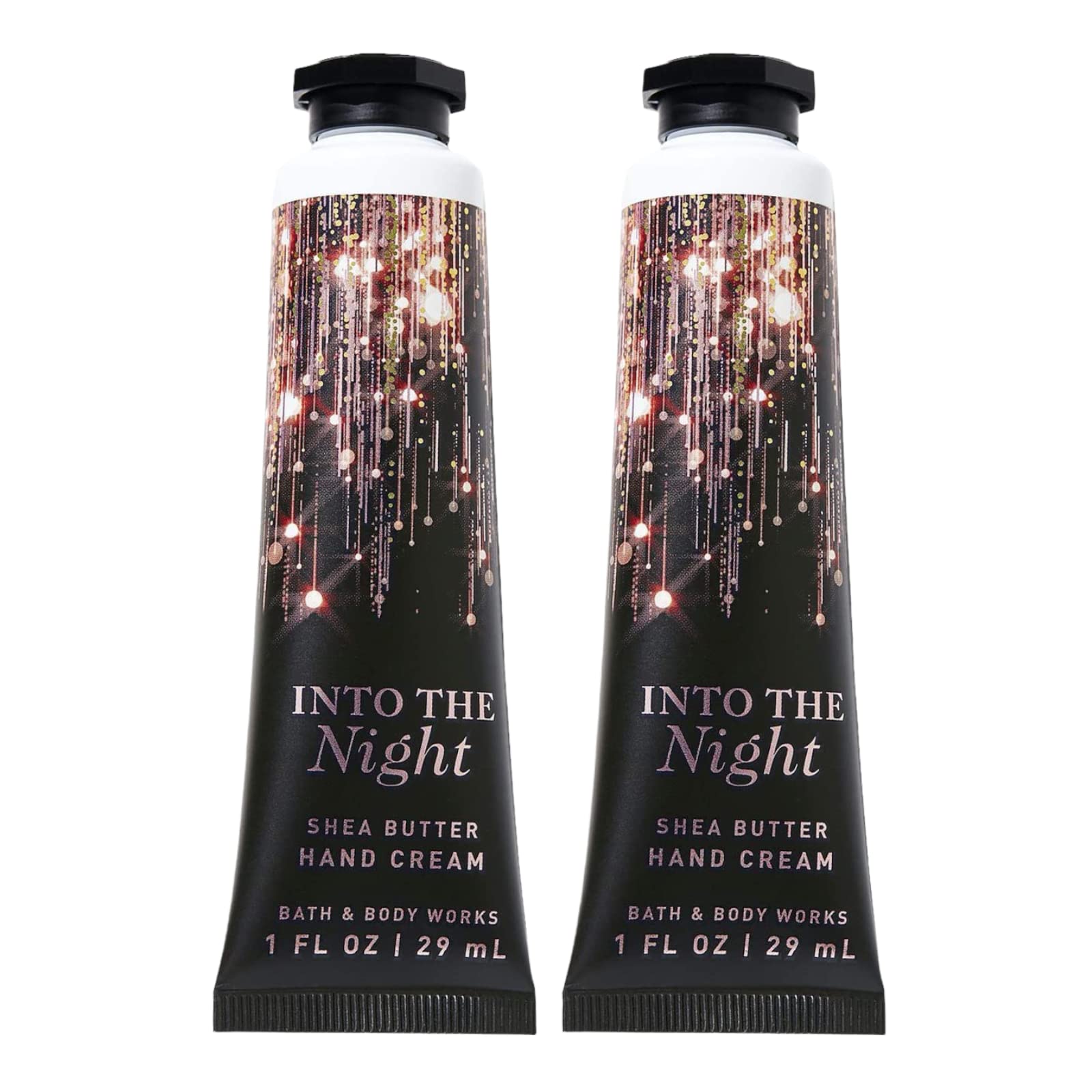 Bath & Body Works Into The Night Hyaluronic Acid Hydrating Hand & Body Cream 2-Pack, 1.0 Fl Oz Each