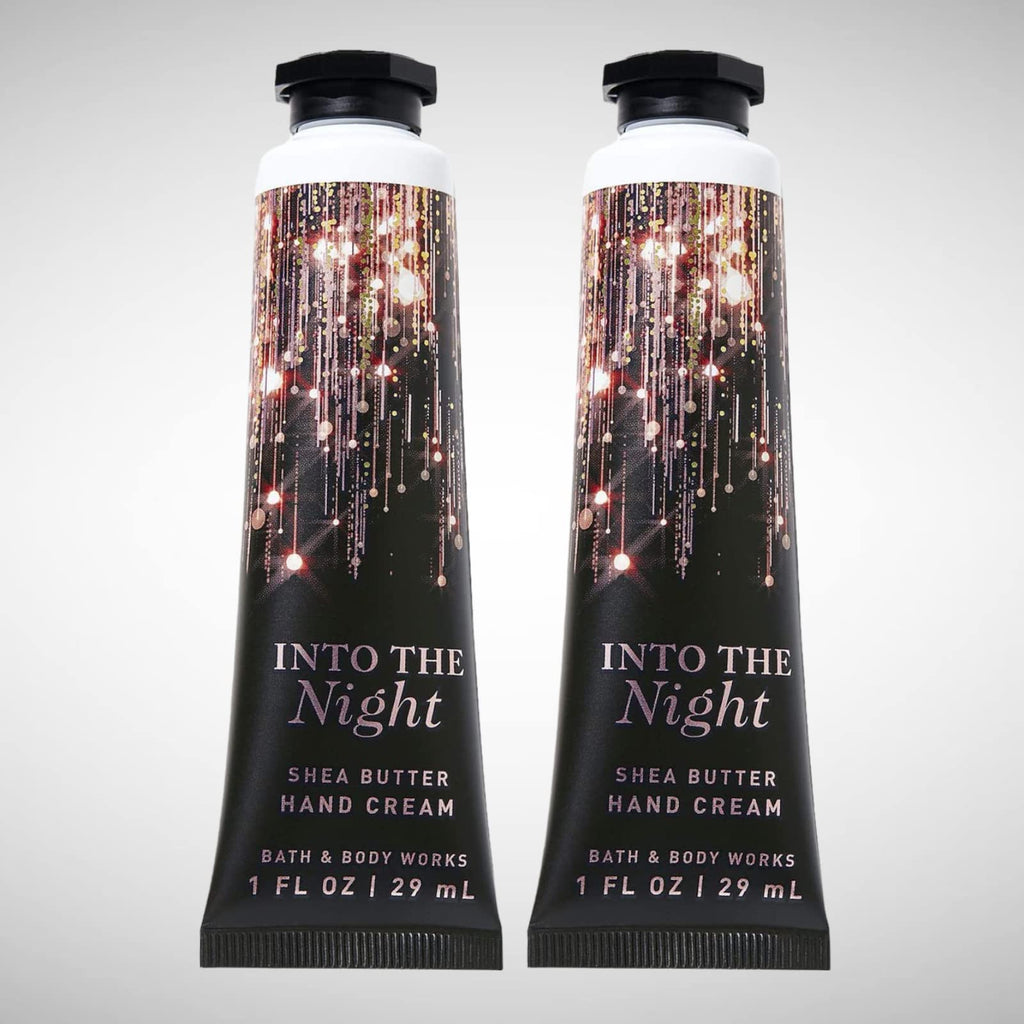Bath & Body Works Into The Night Hyaluronic Acid Hydrating Hand & Body Cream 2-Pack, 1.0 Fl Oz Each