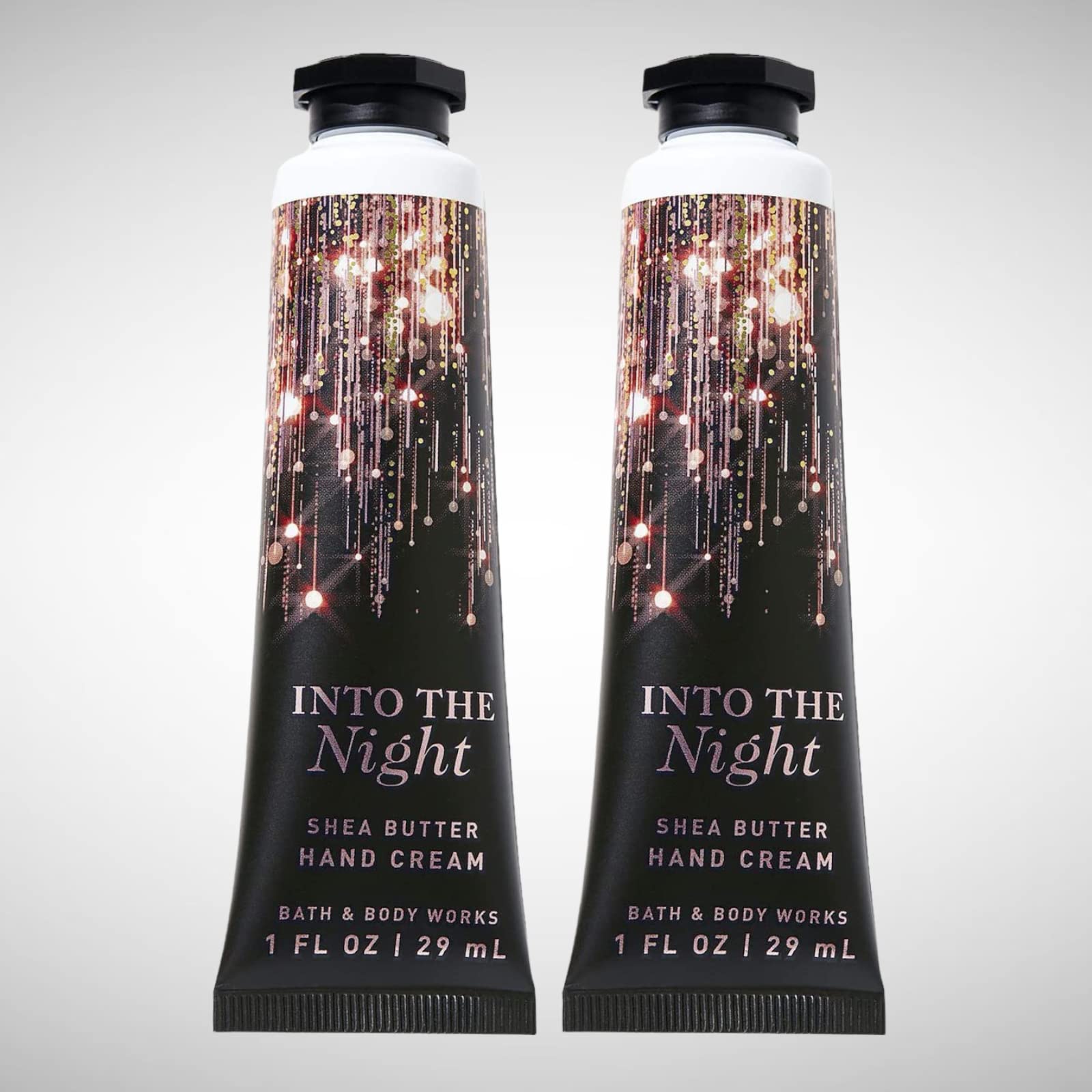 Bath & Body Works Into The Night Hyaluronic Acid Hydrating Hand & Body Cream 2-Pack, 1.0 Fl Oz Each