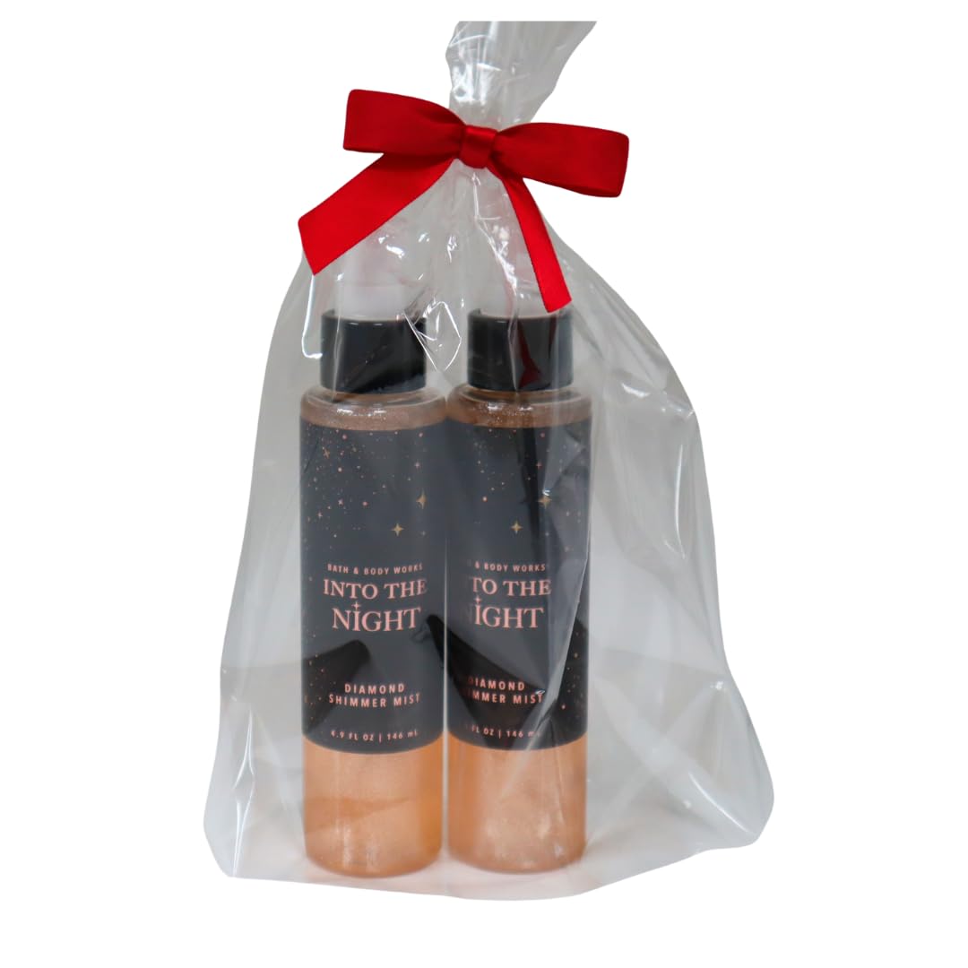 Bath & Body Works Into the Night Shimmer Mist 8 oz – 2-Piece Gift Set (2023 Limited Edition)