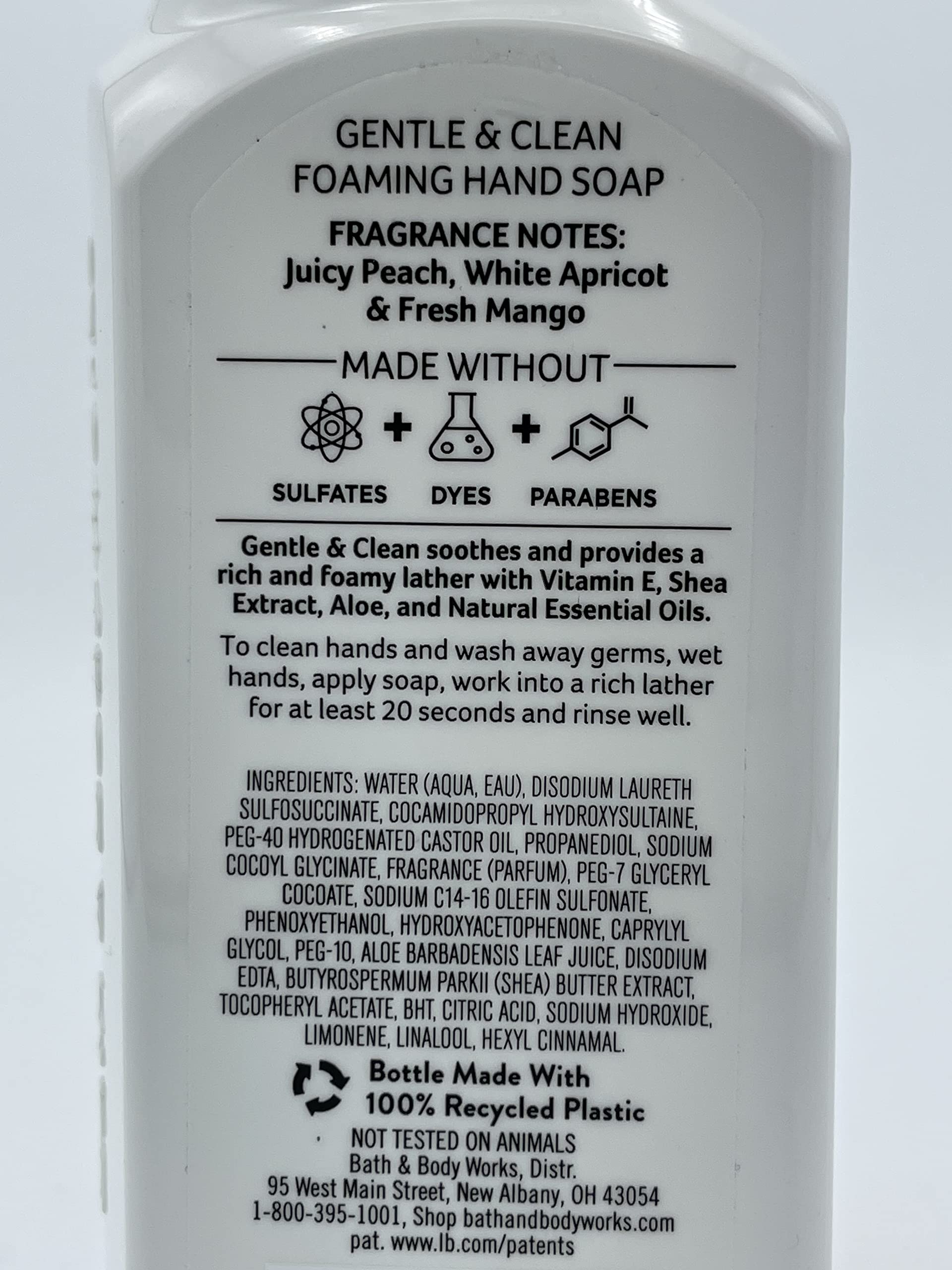 Bath & Body Works Kitchen Favorites Gentle & Clean Foaming Hand Soap - 5-Pack (8.75 fl oz each)