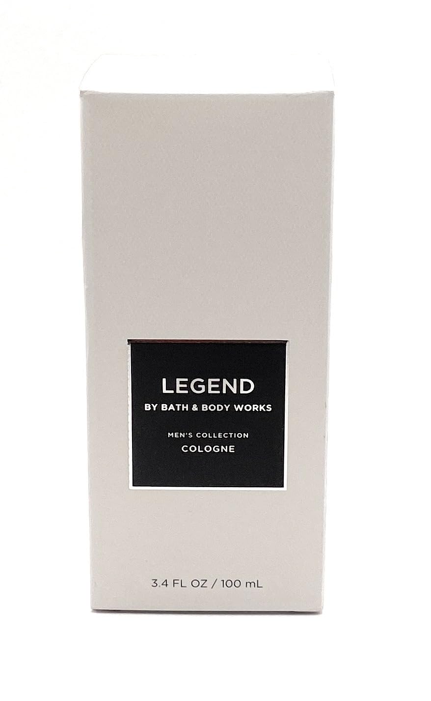 Bath & Body Works Legend Men's Fragrance Cologne Spray, 3.4 Fl Oz (Pack of 1)