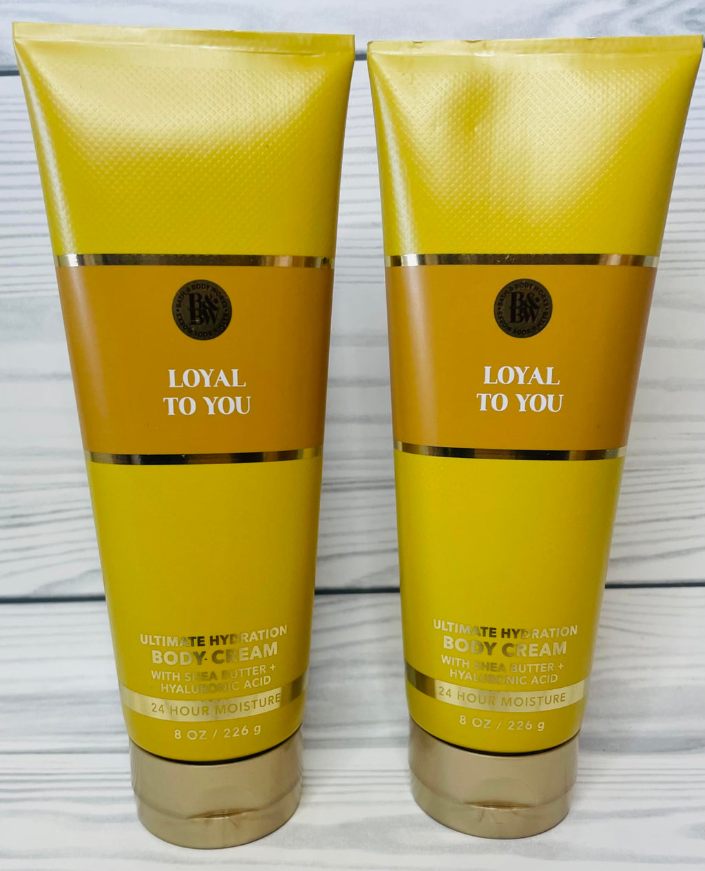 Bath & Body Works Loyal To You Ultimate Hydration Body Cream — 8 oz Pack of 2