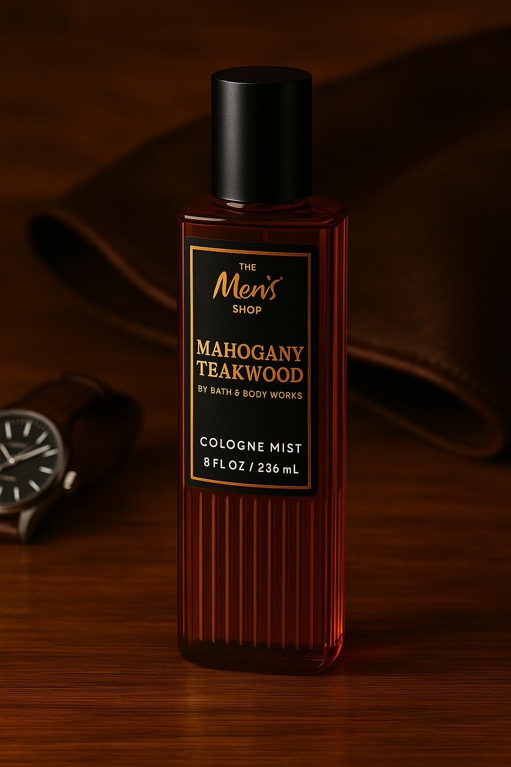 Bath & Body Works Mahogany Teakwood Cologne Mist – 8 oz | Woodsy Lavender Scent