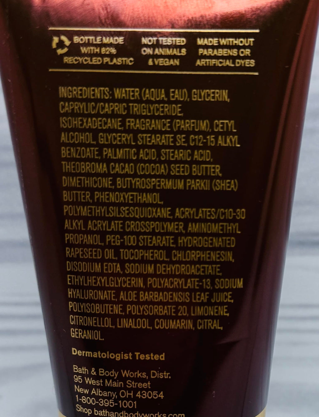 Bath & Body Works Travel Size Ultimate Hydration Creams: Mahogany Teakwood – 2x2.5 oz