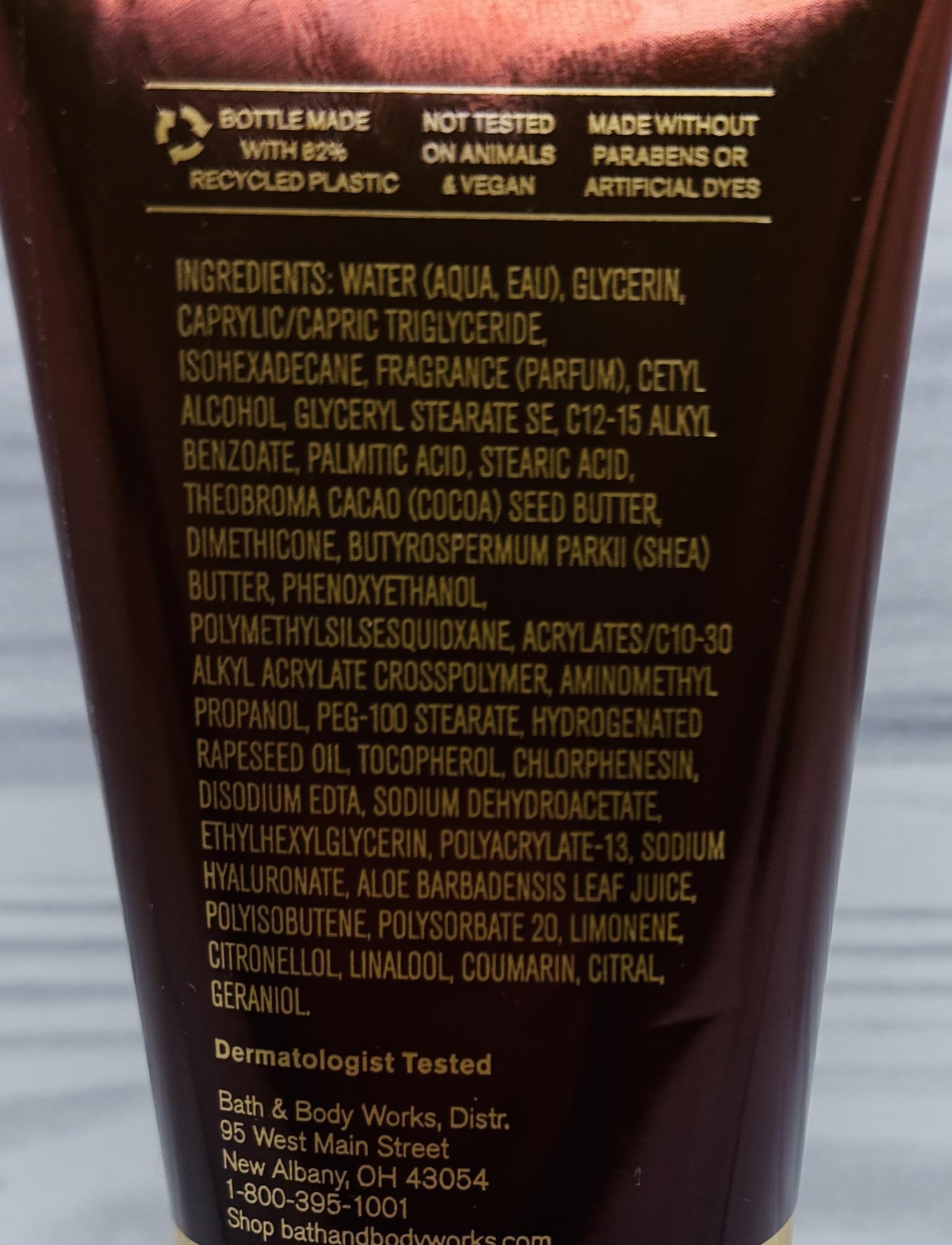 Bath & Body Works Travel Size Ultimate Hydration Creams: Mahogany Teakwood – 2x2.5 oz