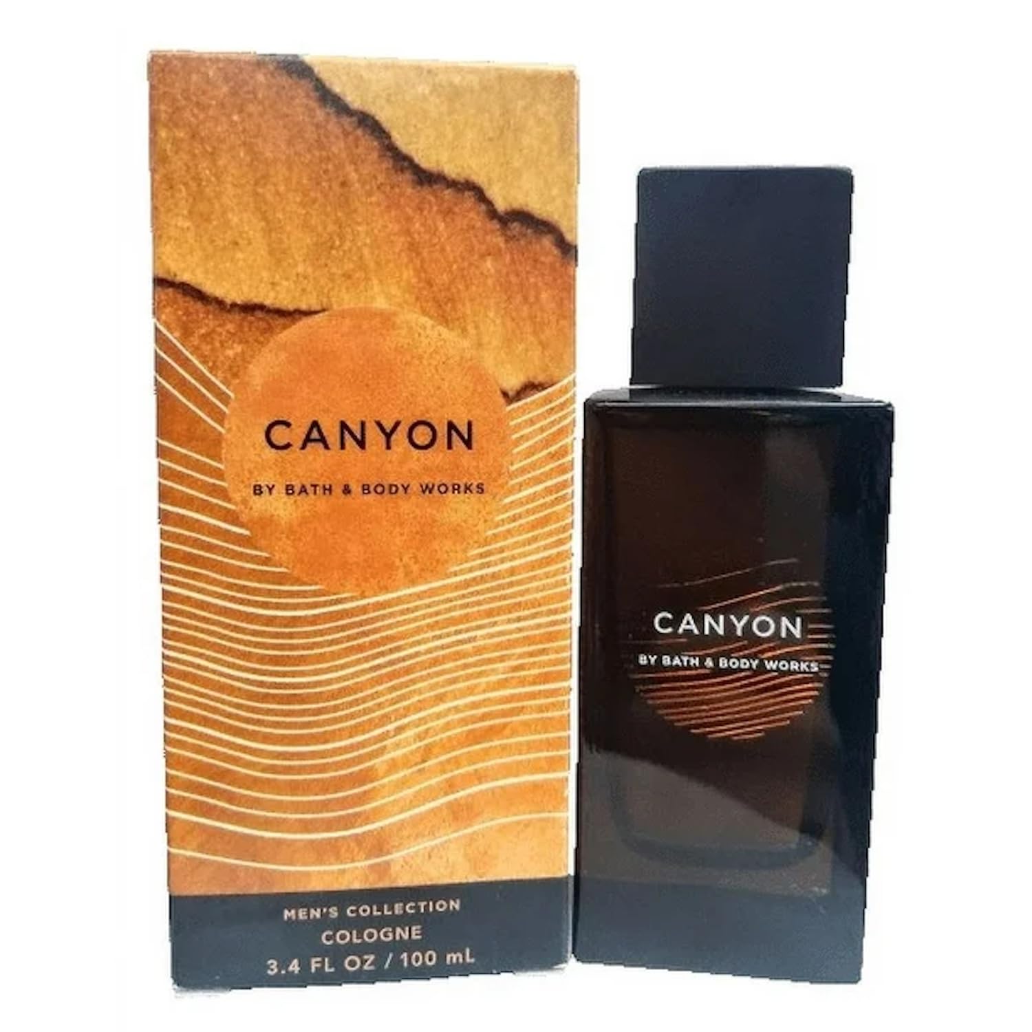 Bath & Body Works Men's Canyon Cologne Spray 3.4 oz – Long-Lasting Fragrance