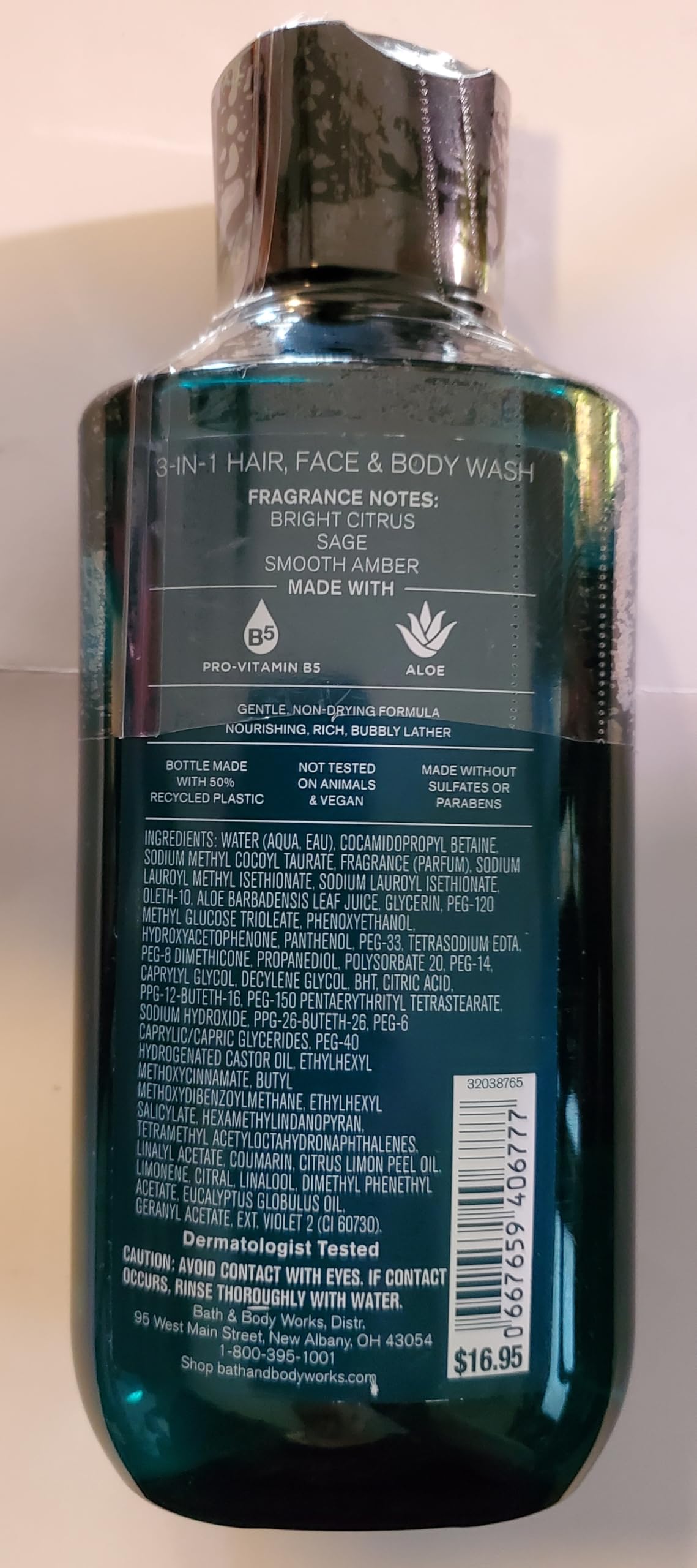 Bath & Body Works Men's Football Season 3-in-1 Wash & Body Cream Set | Hydrating Grooming Duo