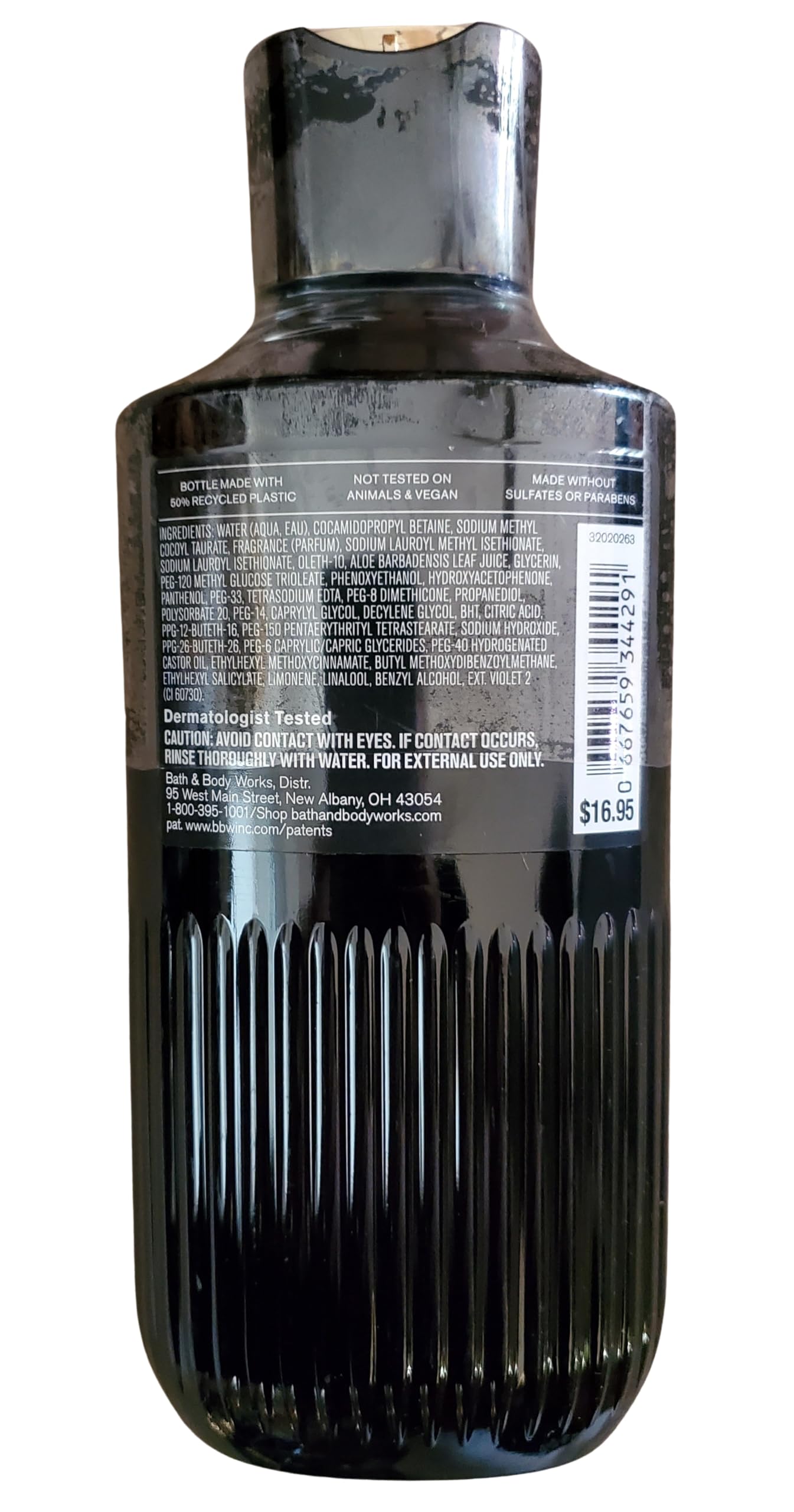 Bath & Body Works Mens Glory 3-in-1 Hair Face & Body Wash – 10 oz