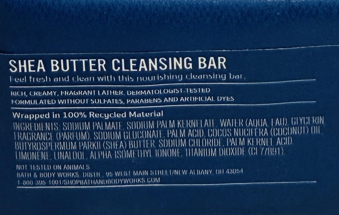 Bath & Body Works Men's Ocean 3-in-1 Wash + Shea Butter Bar – 10 oz + 5 oz