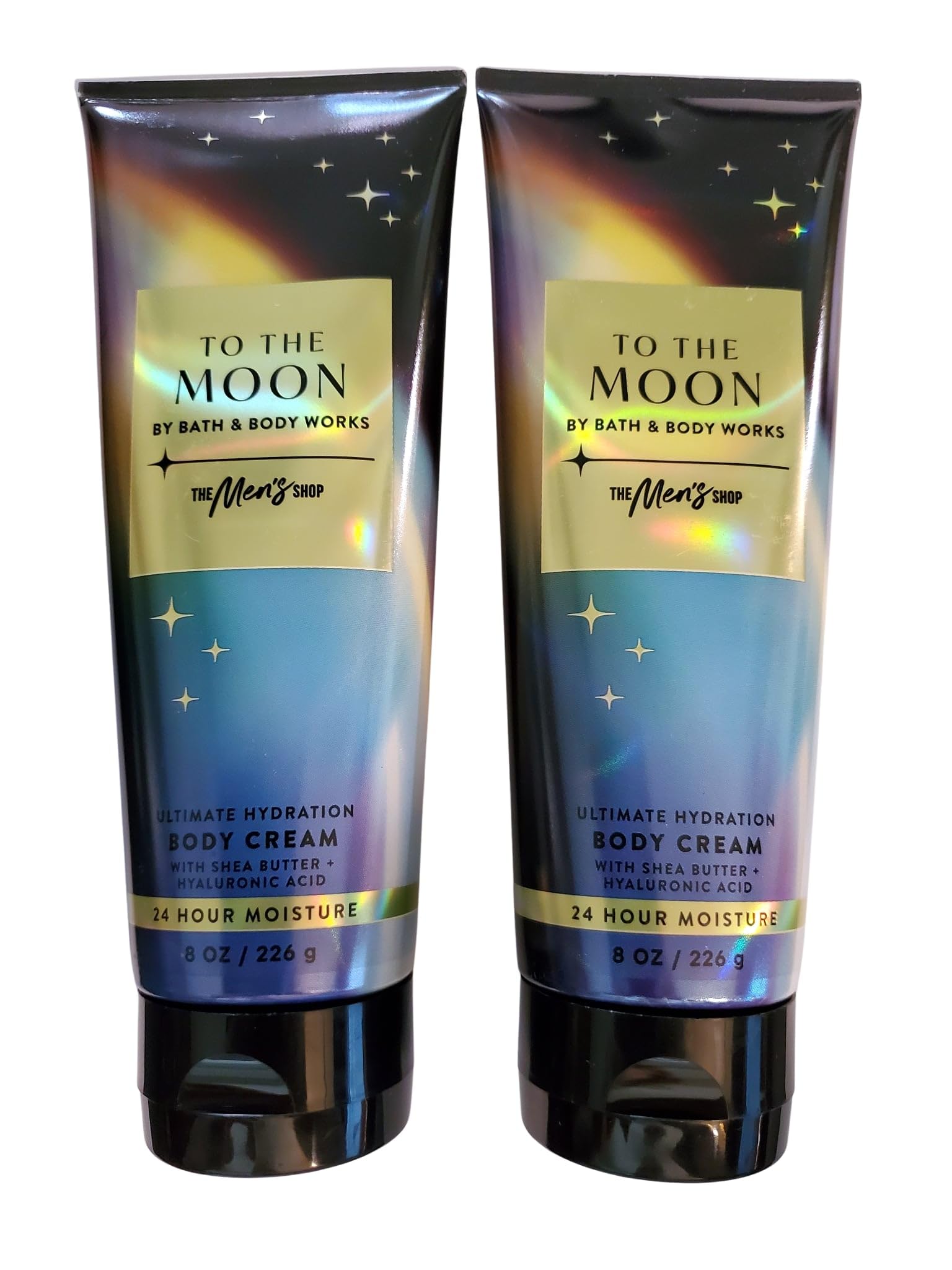 Bath & Body Works Men's To the Moon Ultimate Hydration Body Cream – 8 oz Pack of 2