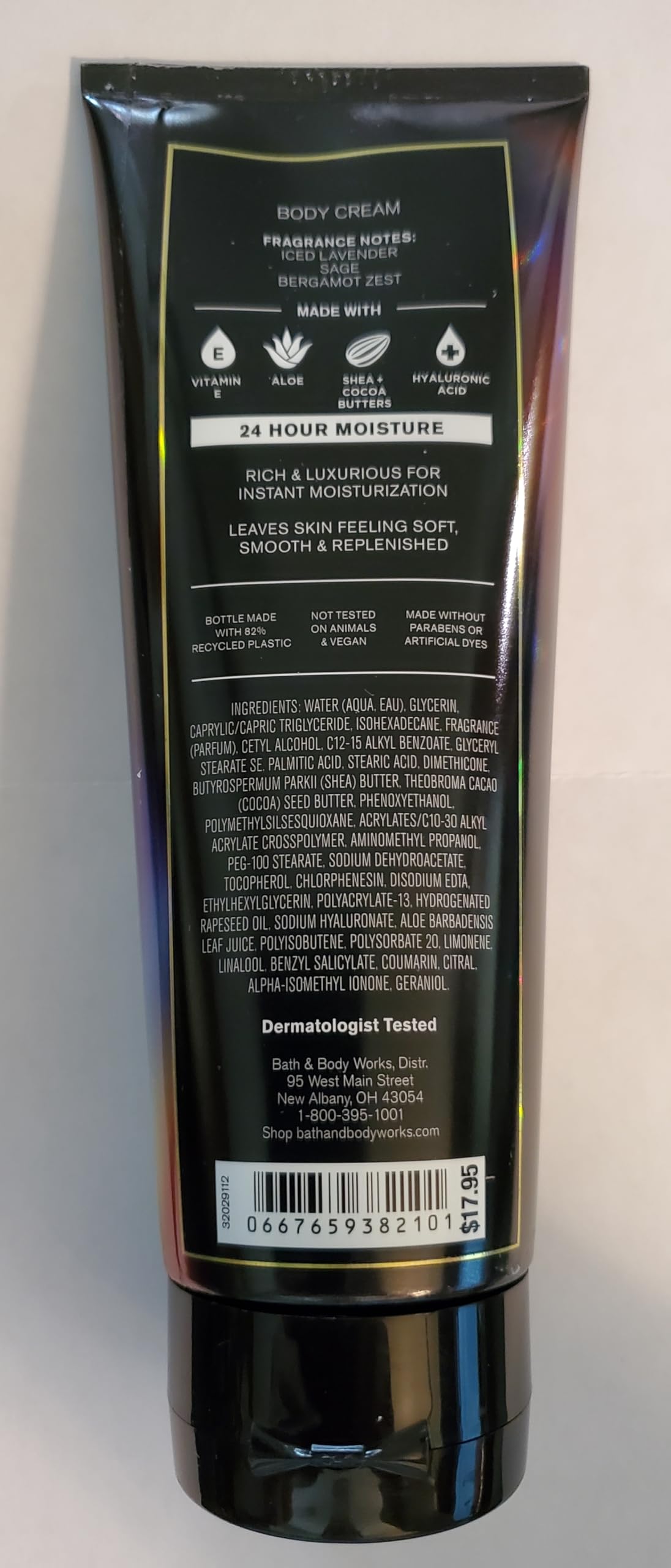 Bath & Body Works Men's To the Moon Ultimate Hydration Body Cream – 8 oz Pack of 2