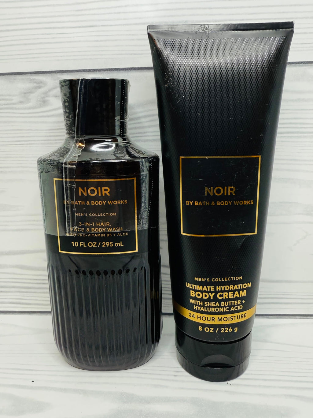 Bath & Body Works Noir Ultimate Hydration Body Cream & Body Wash – 2-Piece Set