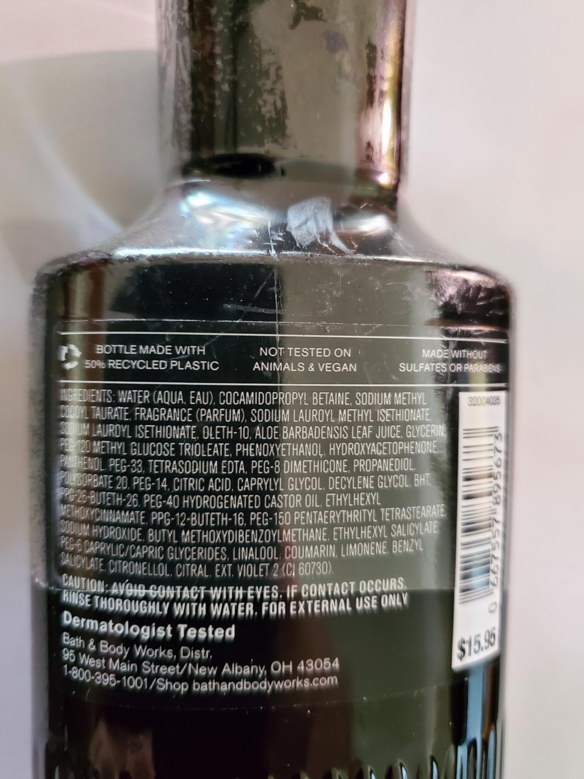 Bath & Body Works Noir Men's 3-in-1 Wash & Ultimate Hydration Cream — 2-Piece Set
