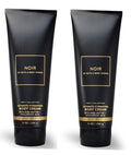 Bath & Body Works Noir Ultimate Hydration Ultra Shea Body Cream 8 Oz – 2 Pack (Men)