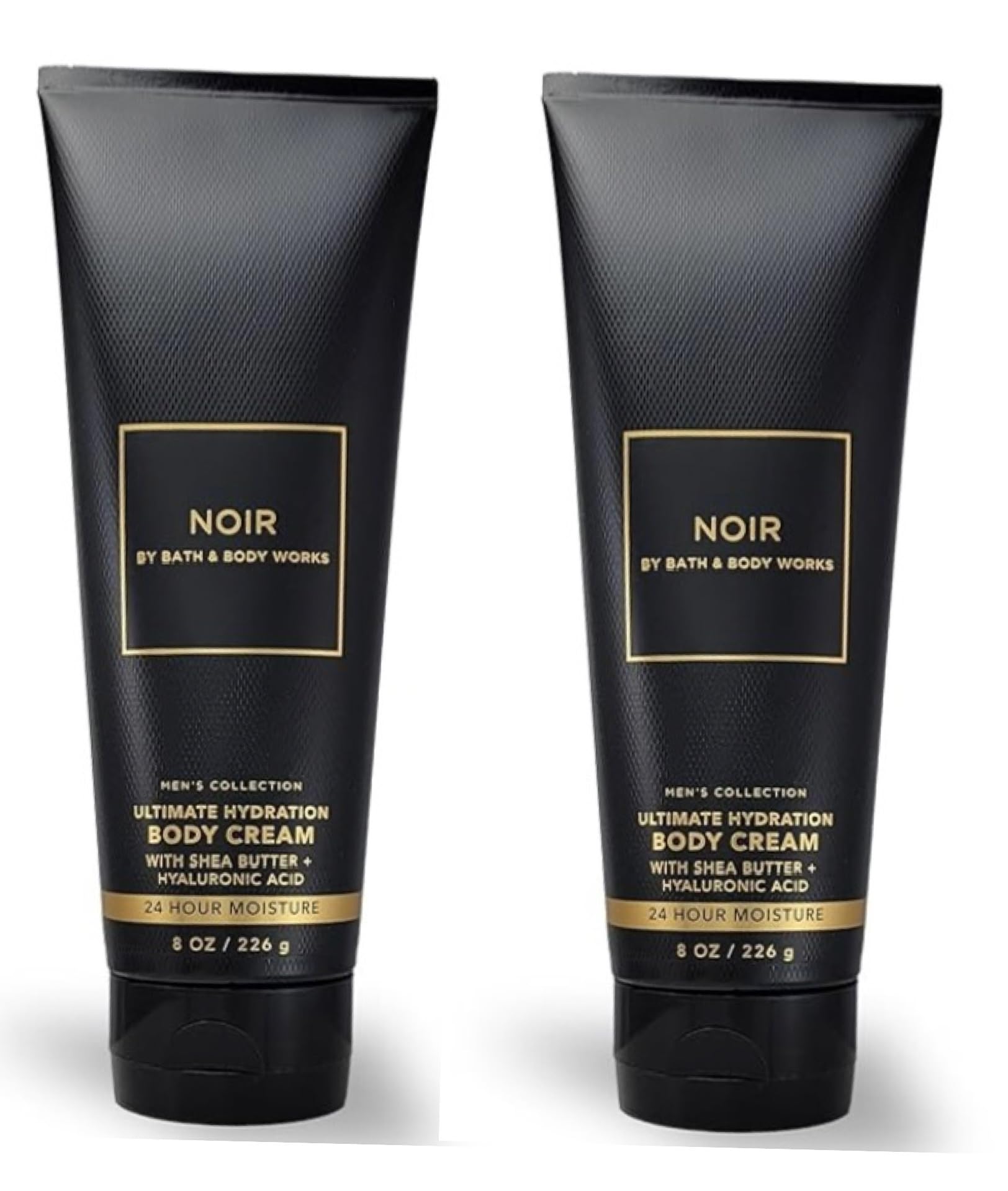 Bath & Body Works Noir Ultimate Hydration Ultra Shea Body Cream 8 Oz – 2 Pack (Men)