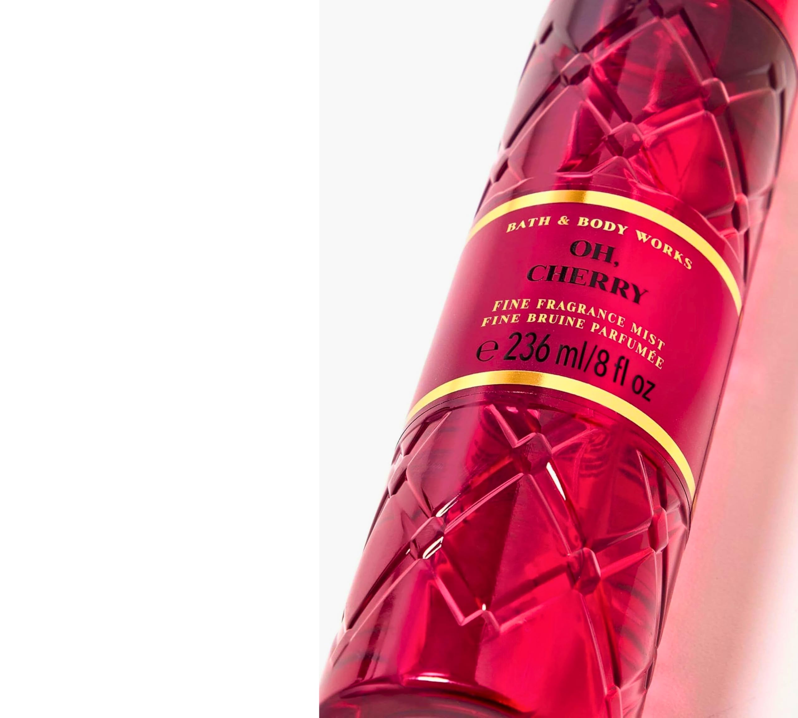 Bath & Body Works Fine Fragrance Body Spray Mist Oh, Cherry – 8 oz