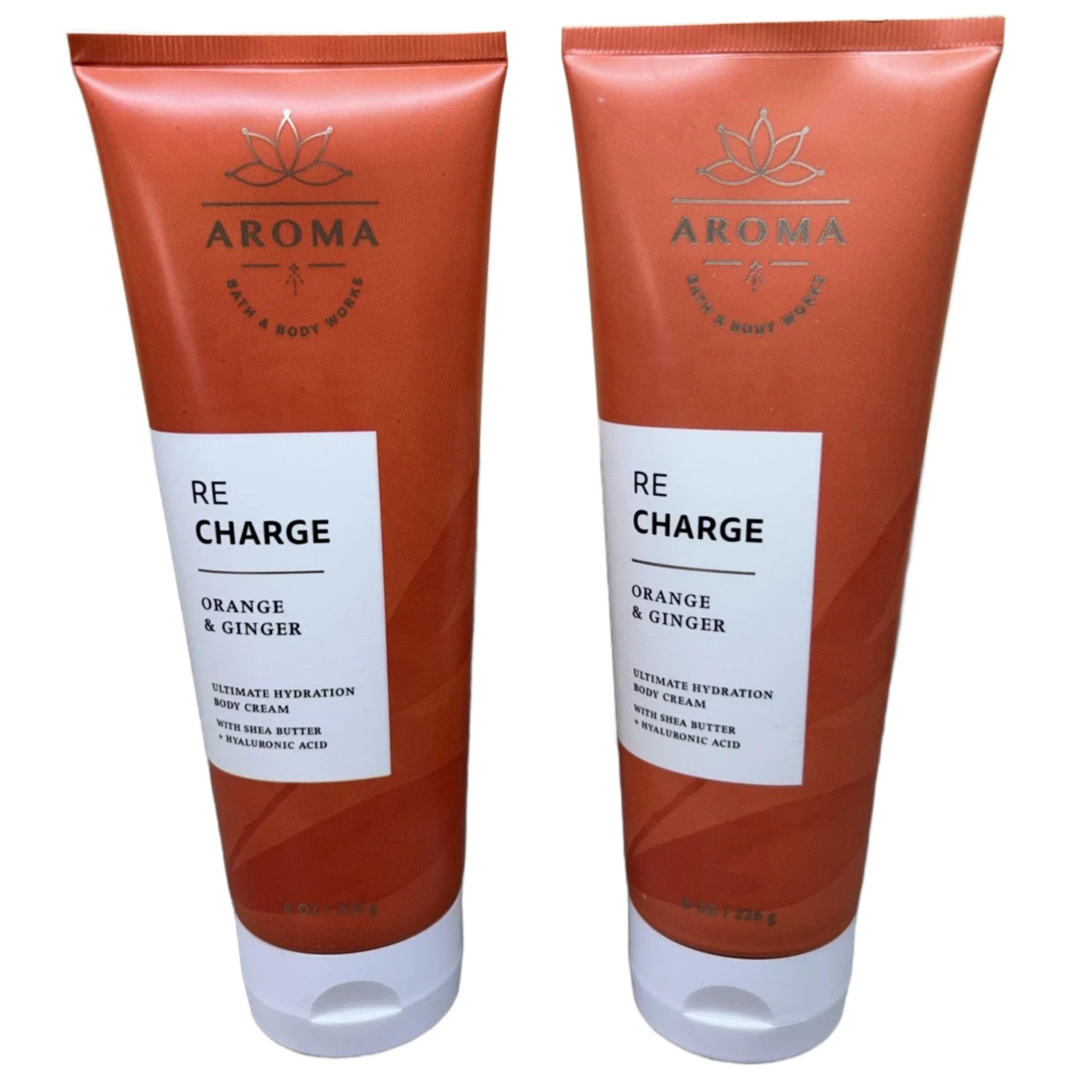 Bath & Body Works Orange Ginger Body Cream Gift Set – 2 x 8oz
