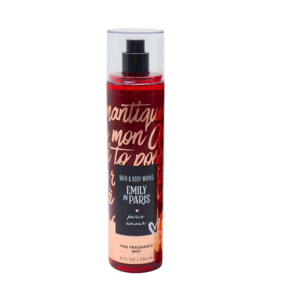 Bath & Body Works Emily in Paris Paris Amour Fine Fragrance Mist 2-Piece Gift Set with Red Bow