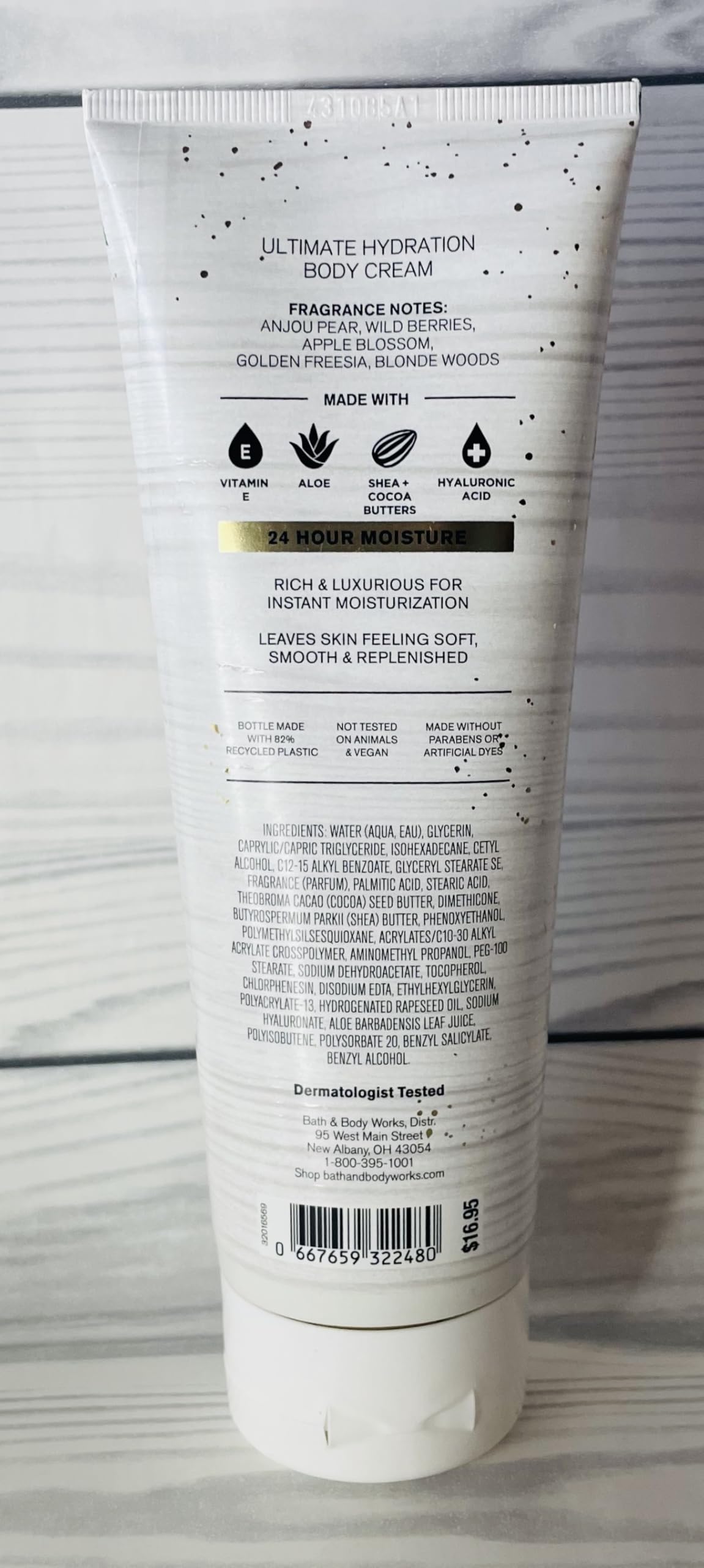 Bath & Body Works Pearberry Ultimate Hydration Body Cream – Pack of 2 (8 oz each)