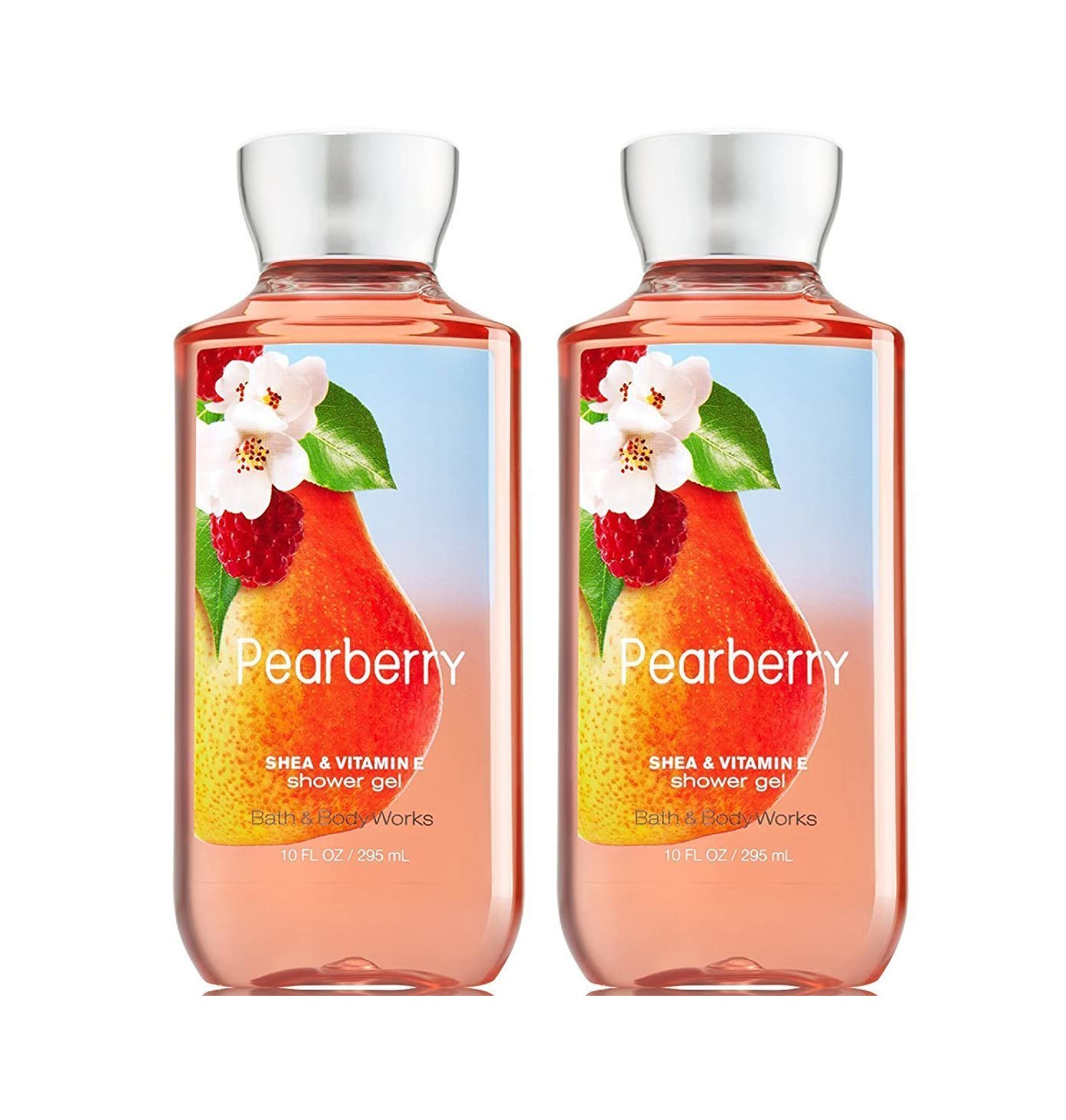 Bath & Body Works Pearberry Shower Gel 2 Pack - 10 Oz Each | Pearberry Fragrance