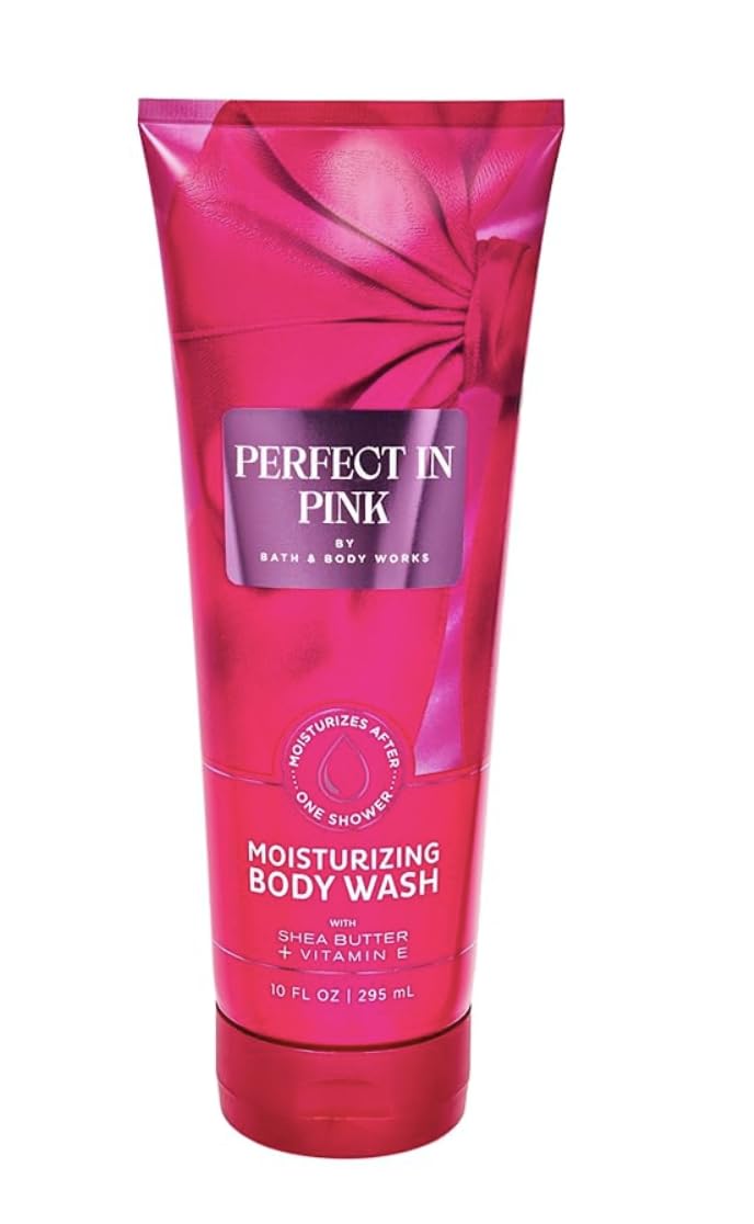 Bath & Body Works Perfect in Pink Moisturizing Body Wash – 10 oz (295 ml)