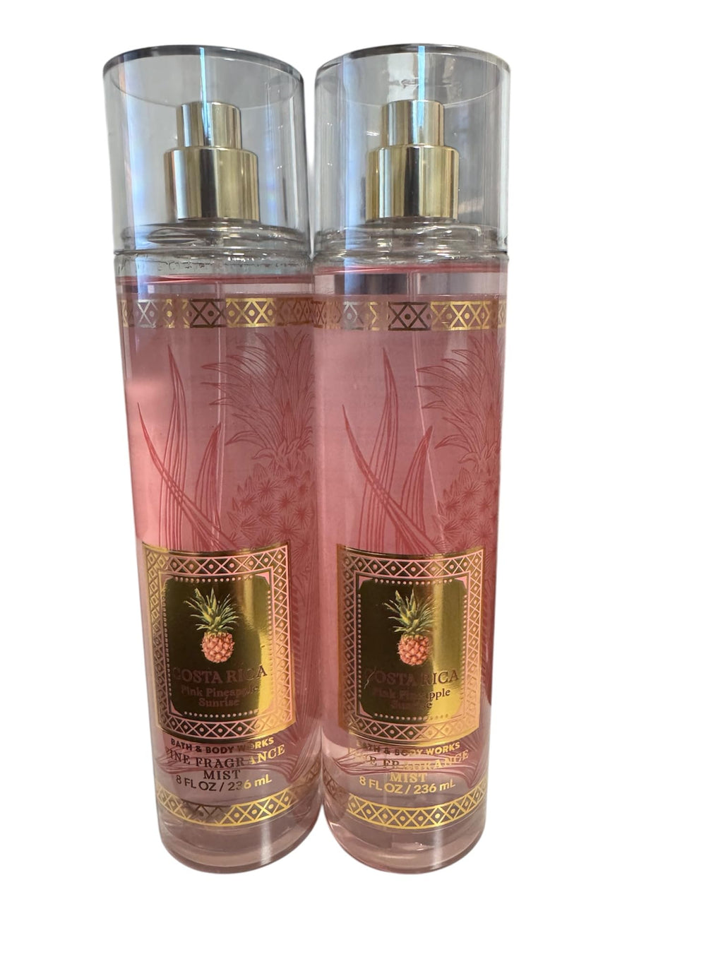 Bath & Body Works Pink Pineapple Sunrise Fine Fragrance Mist – Value Pack (2)