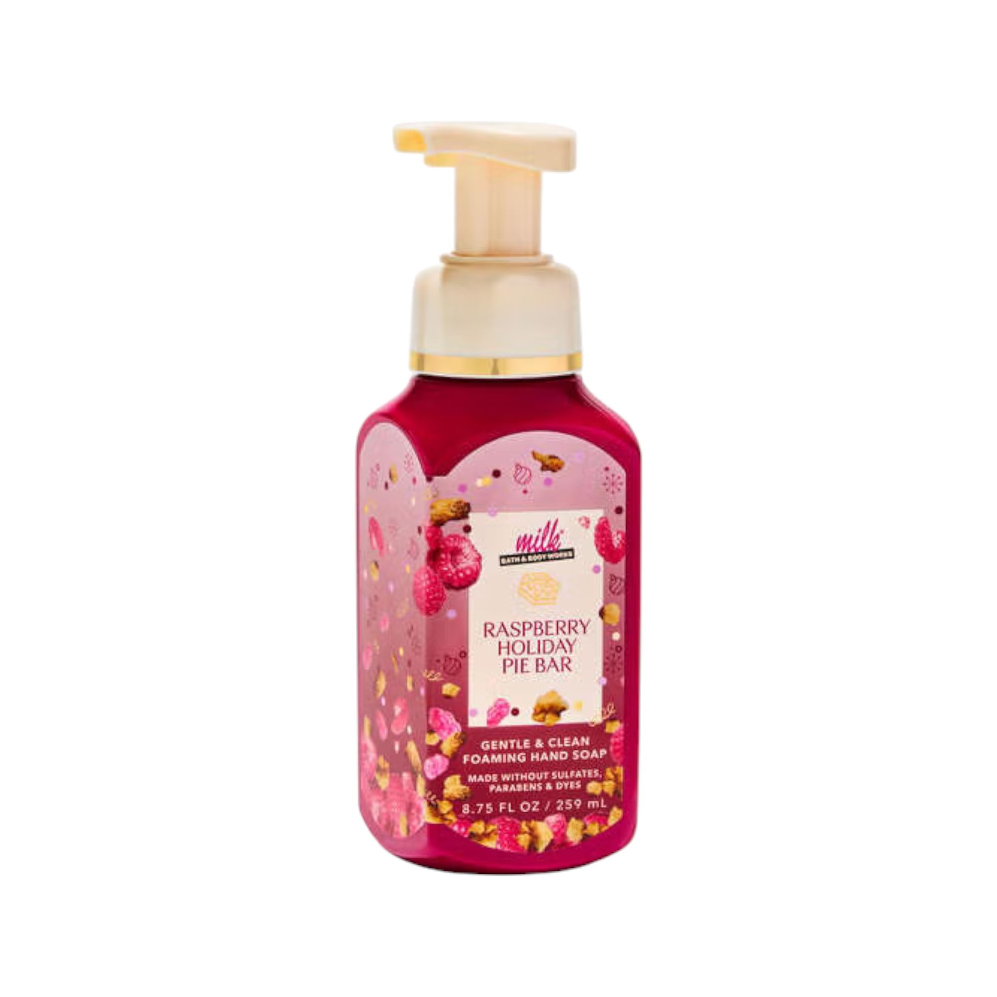 Bath & Body Works Raspberry Holiday Pie Bar Hand Soap 8.75 oz